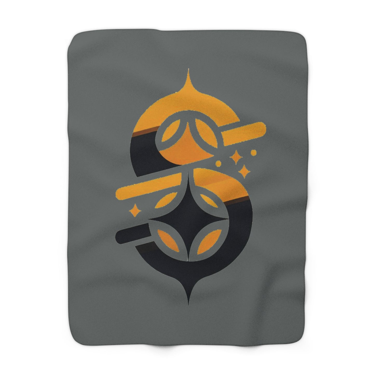 Pittsburgh Football Logo Sherpa Fleece Blanket