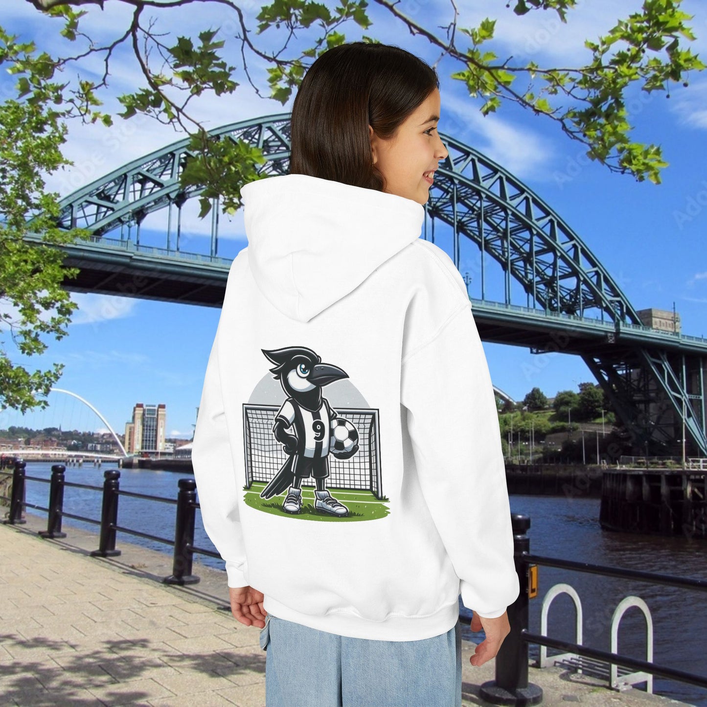 Newcastle United Little Mag #9 Youth Hoodie