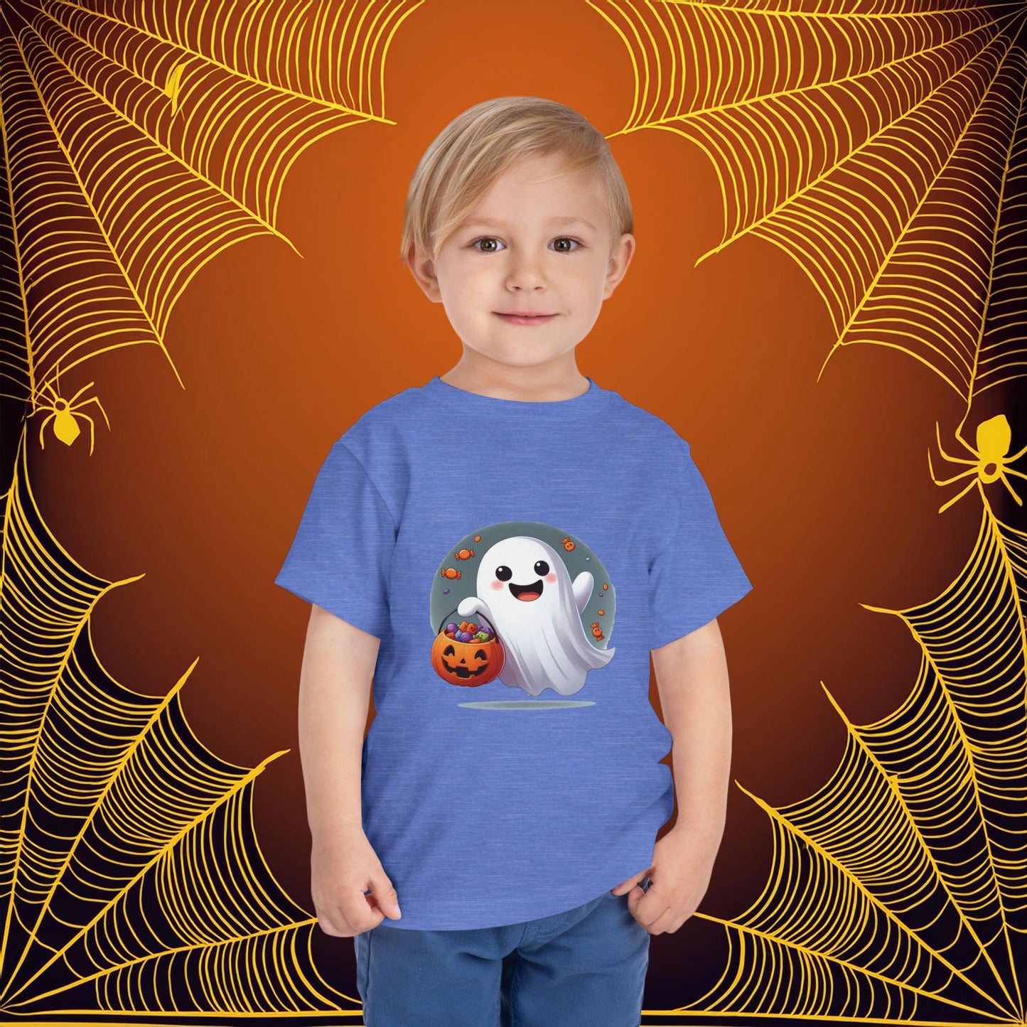 Trick or Treat Ghost Toddler Tee