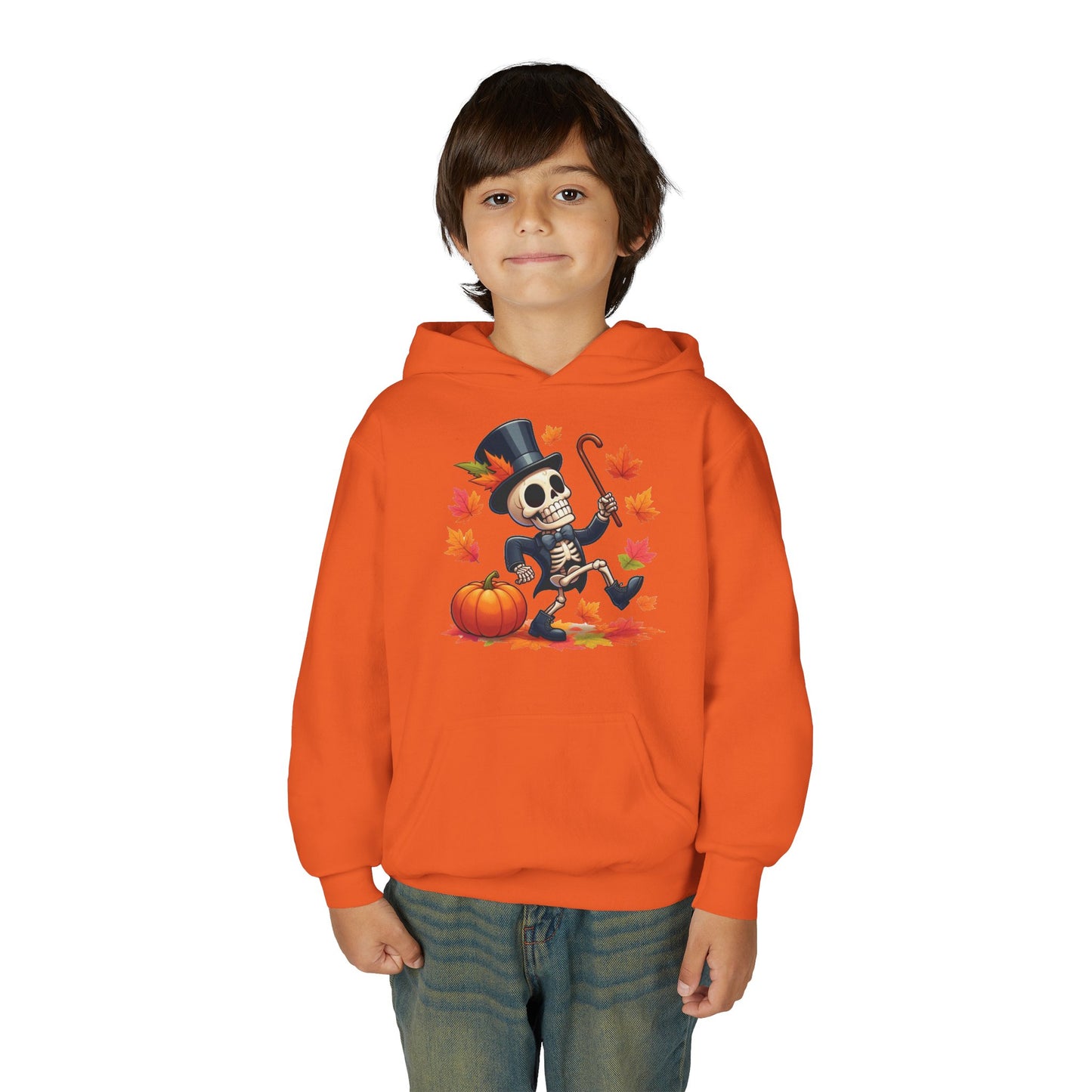 Snazzy Skeleton Youth Hoodie
