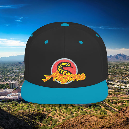 Arizona Baseball Flat Bill Snapback