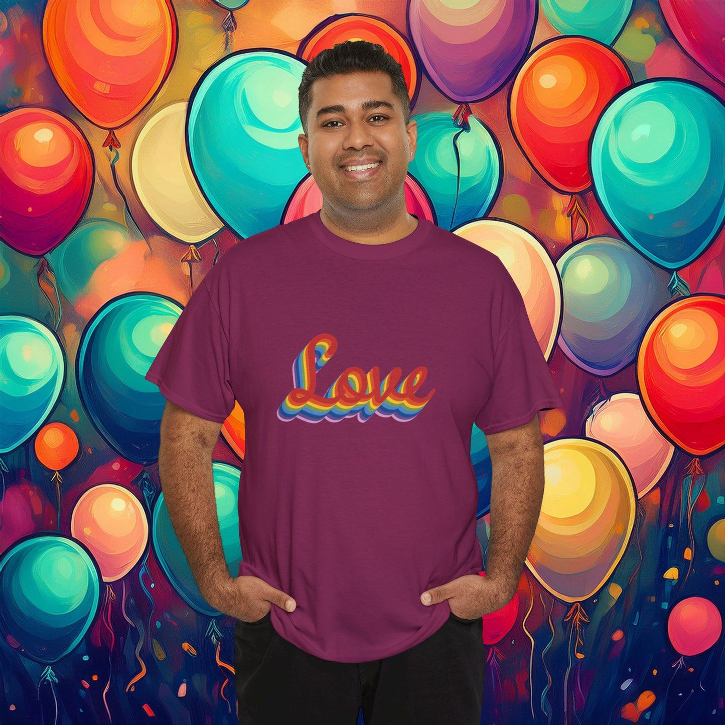 Rainbow Love Unisex Tee
