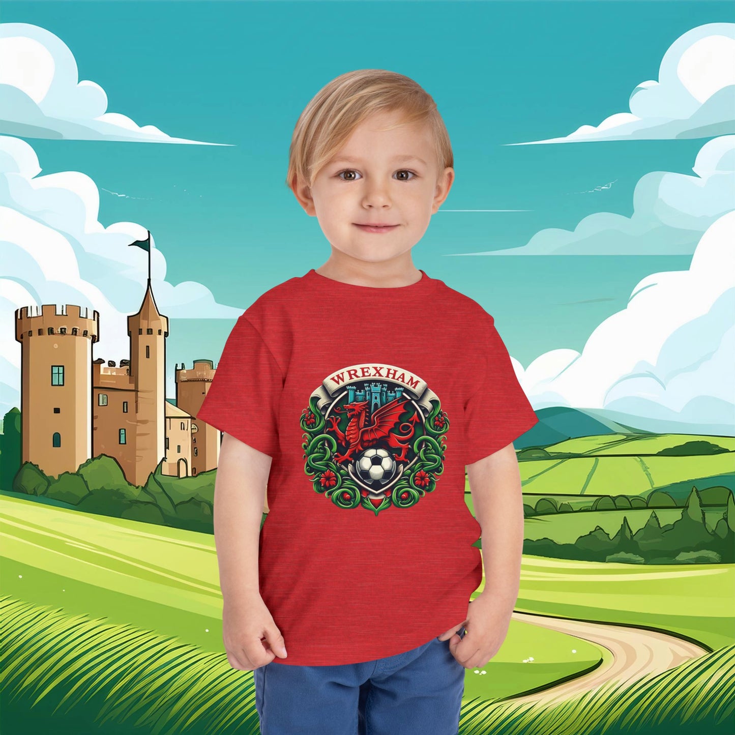 Wrexham Crest Toddler Tee