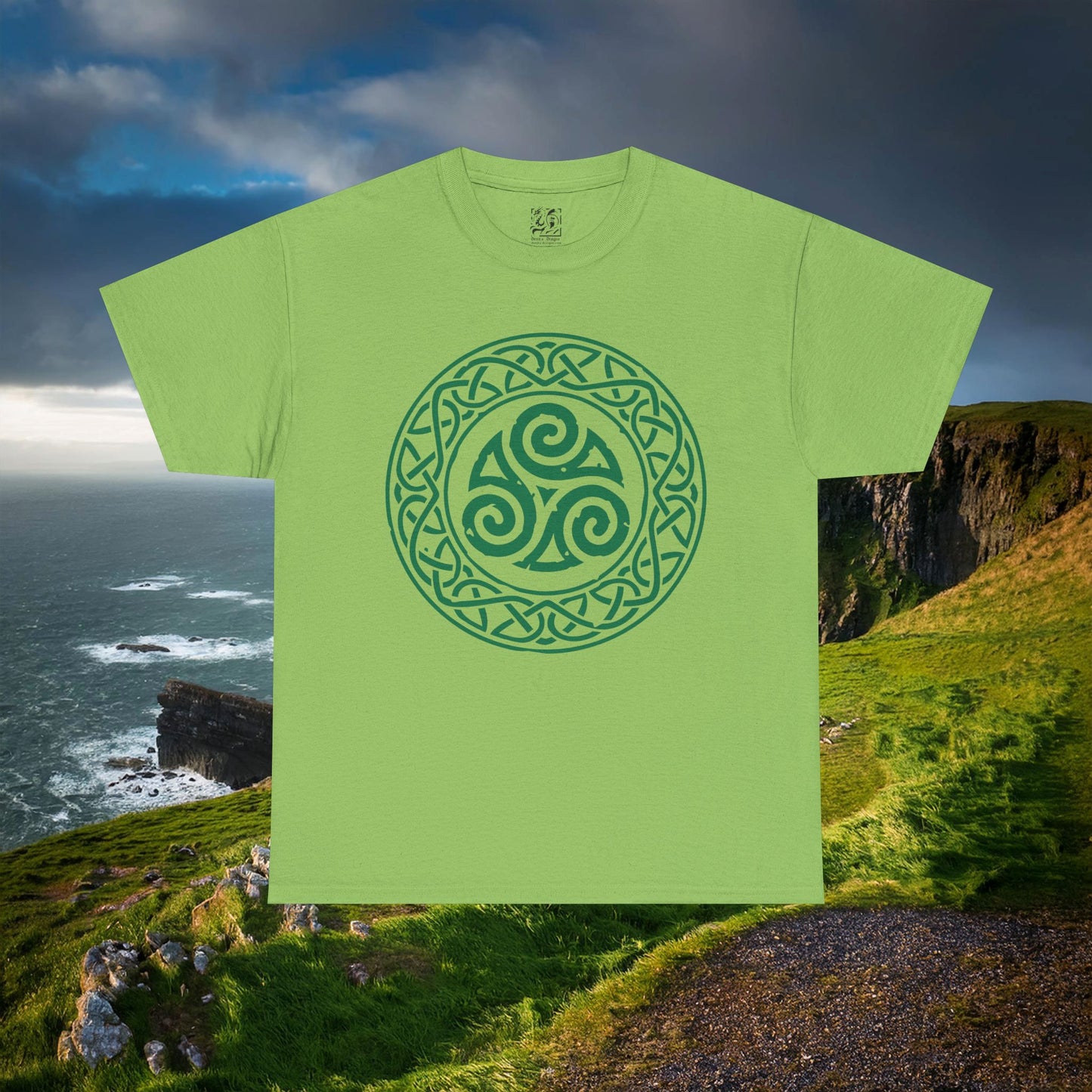 Celtic Knotwork Spiral Tee