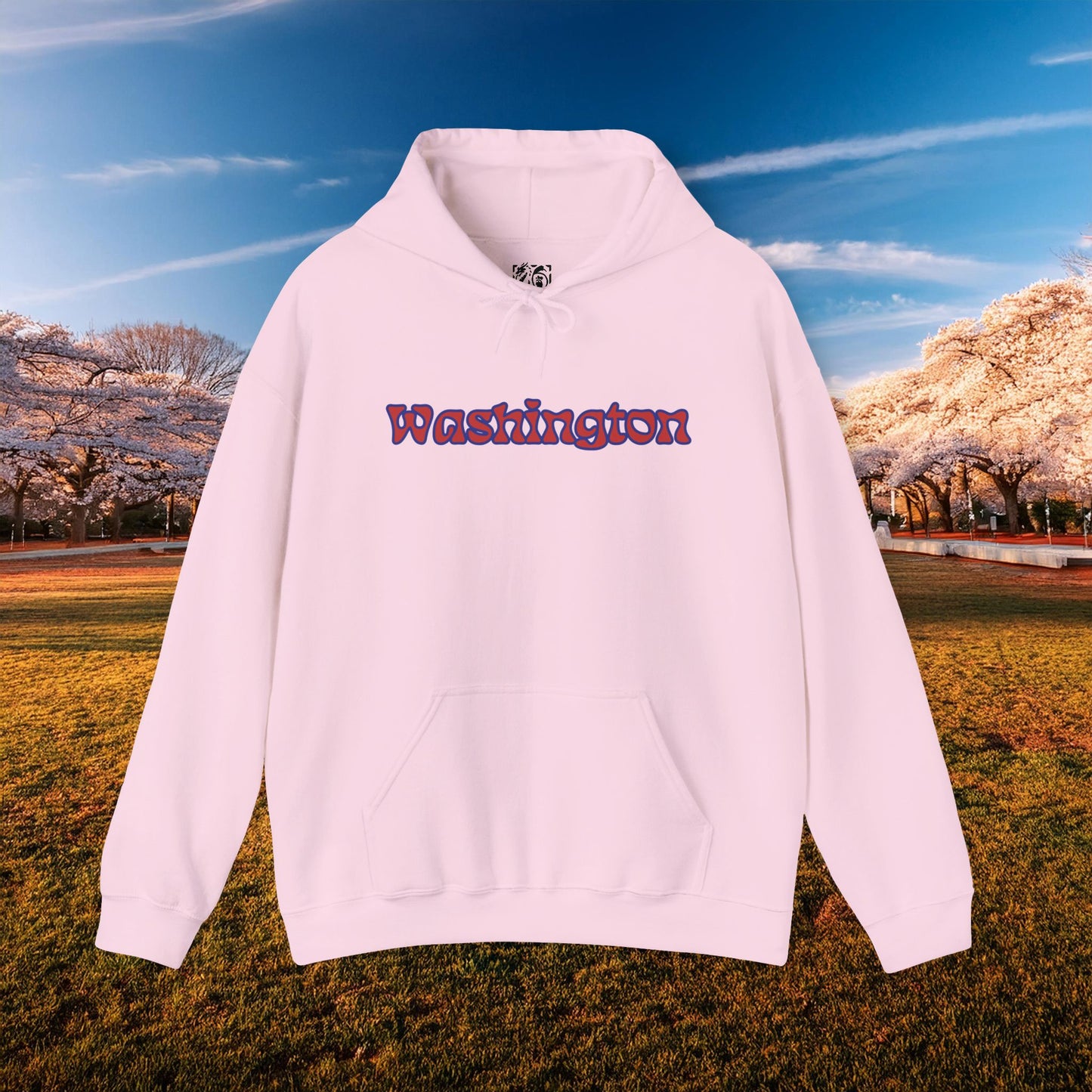 Psychedelic Funky W Skull Hoodie