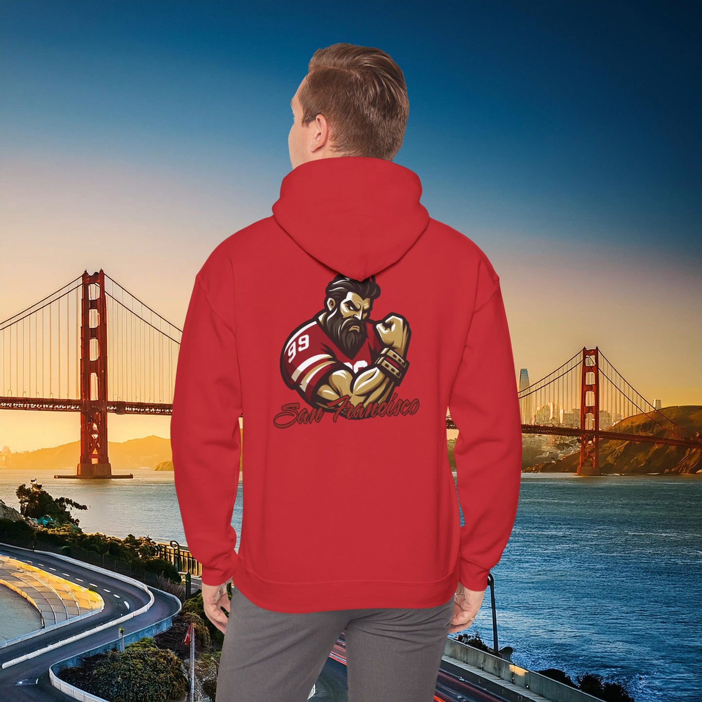 San Francisco Football Fan Hoodie