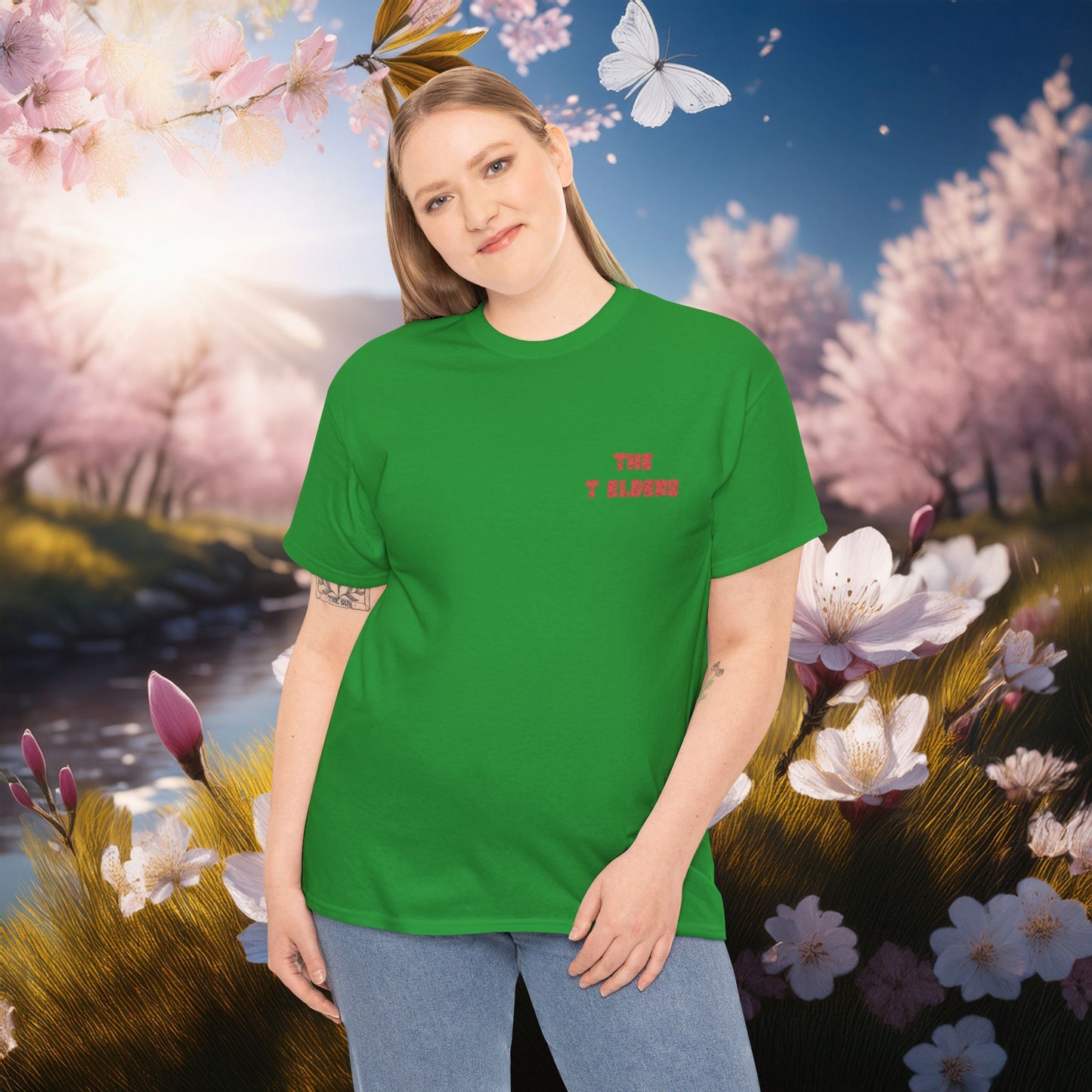 The T Elders Butterfly Unisex Cotton Tee