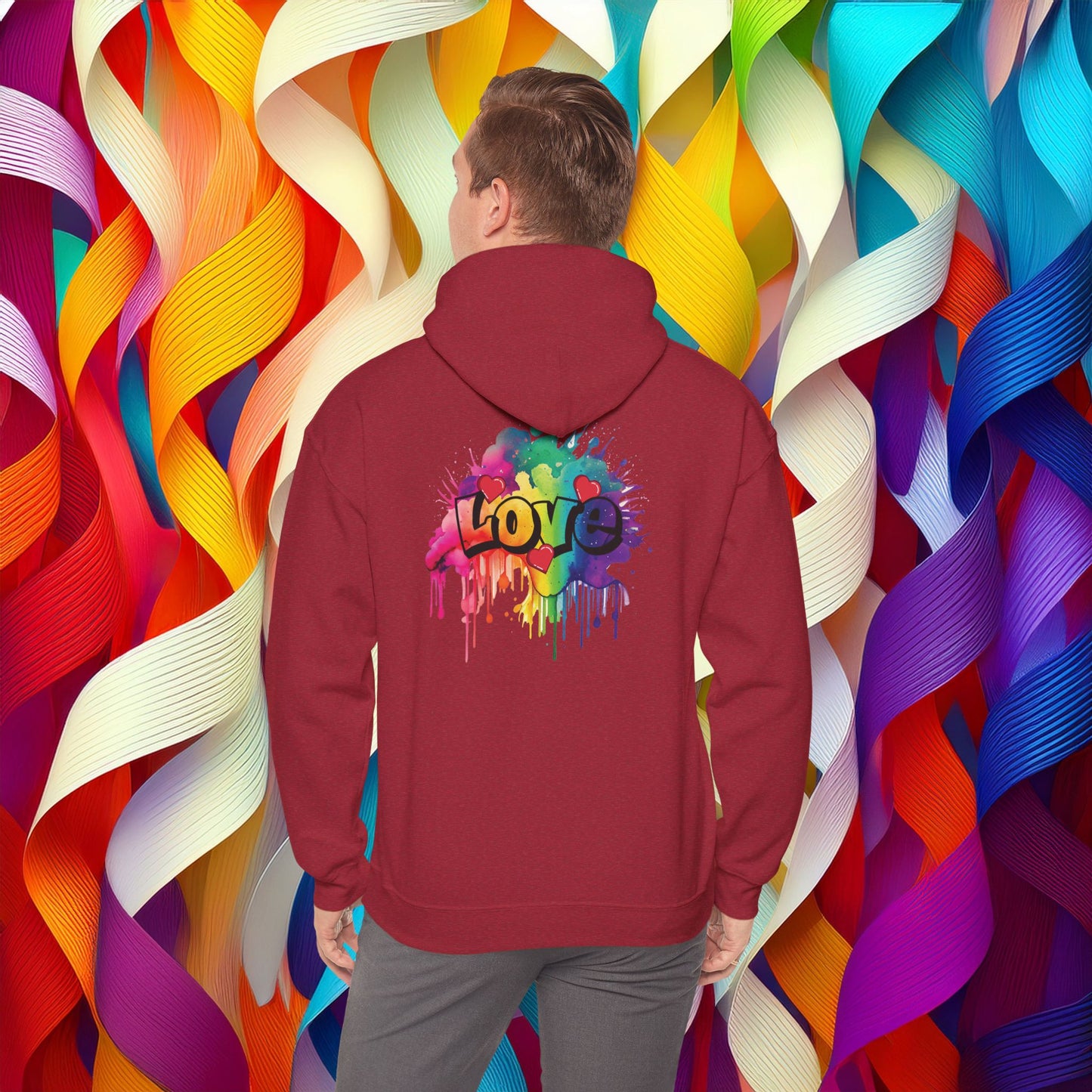 Love Color Bomb Hoodie