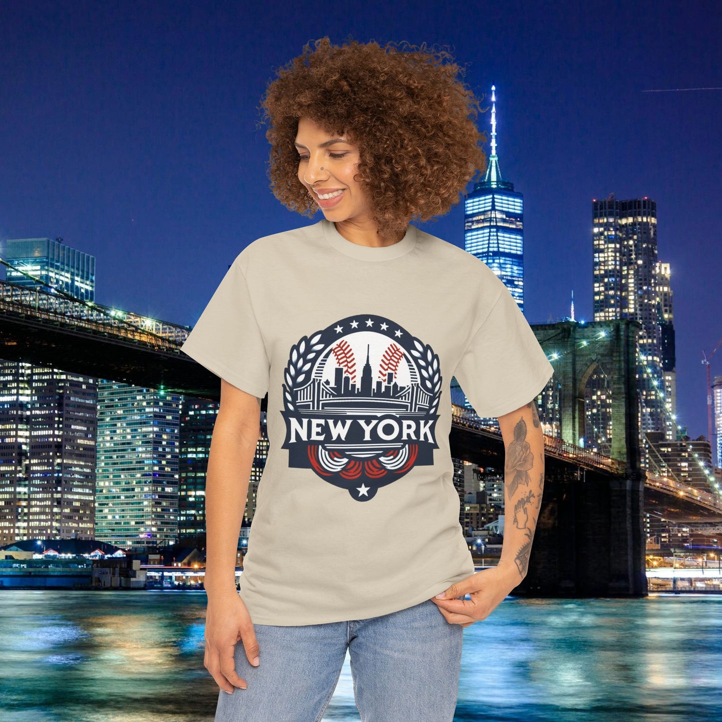 New York Bronx Baseball Tee