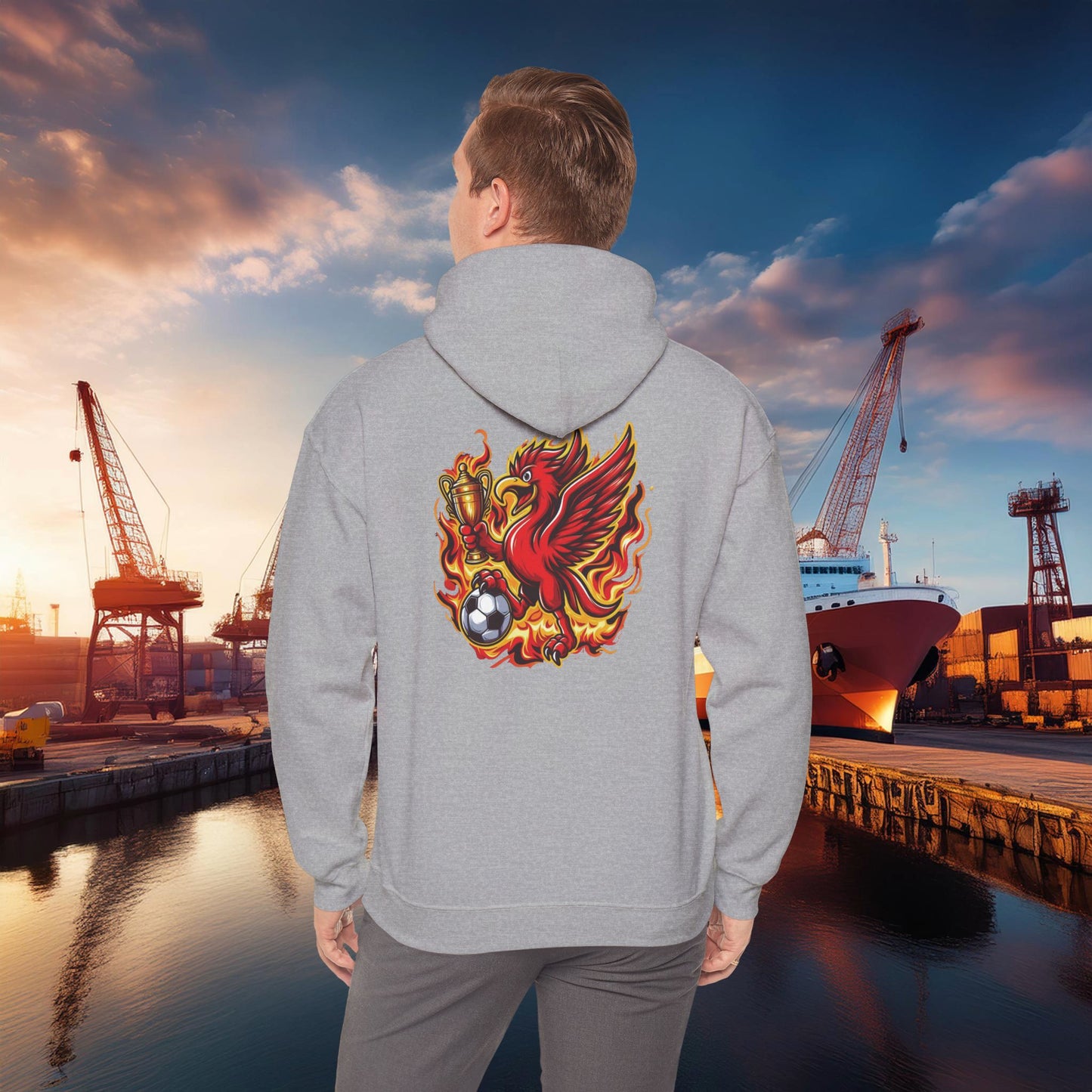 Liverpool Flames Hoodie