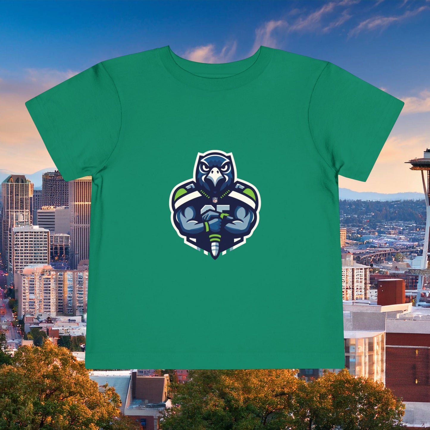 Seattle Football Player Toddler Tee