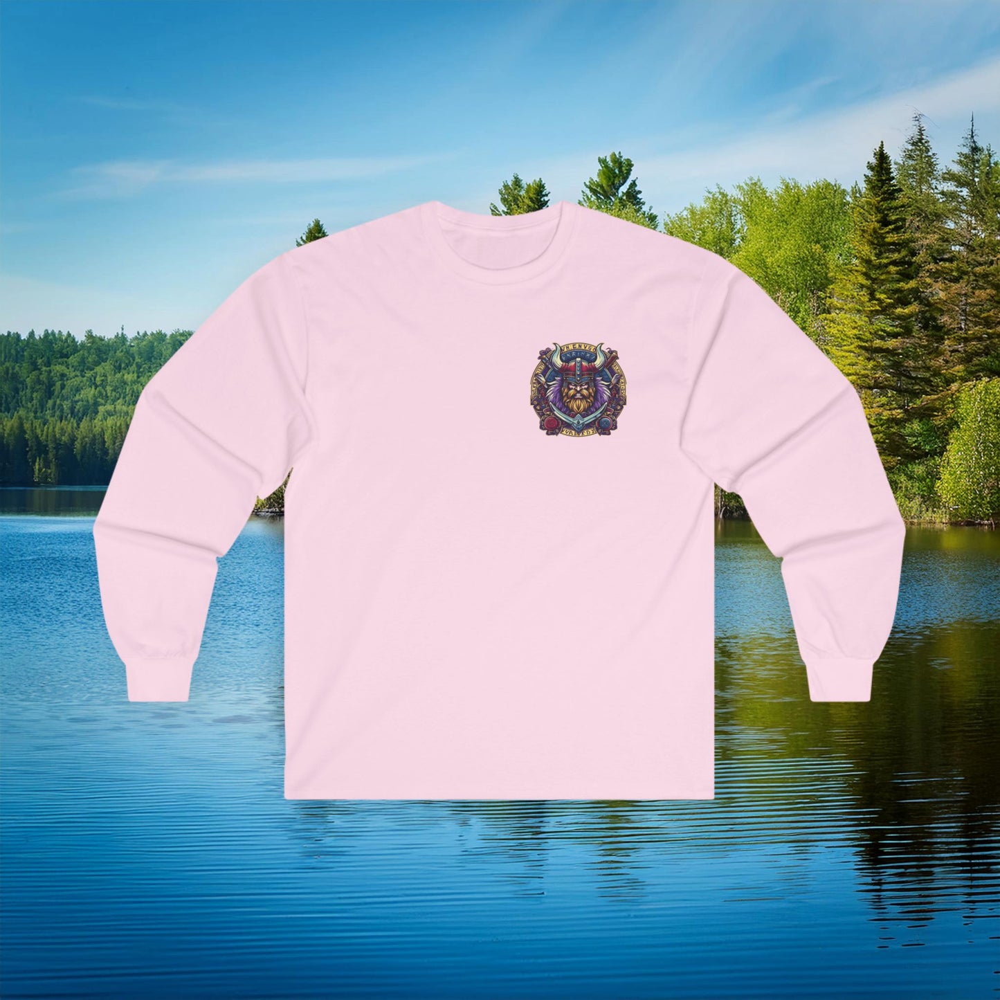 Minnesota Viking Logo Long Sleeve Tee