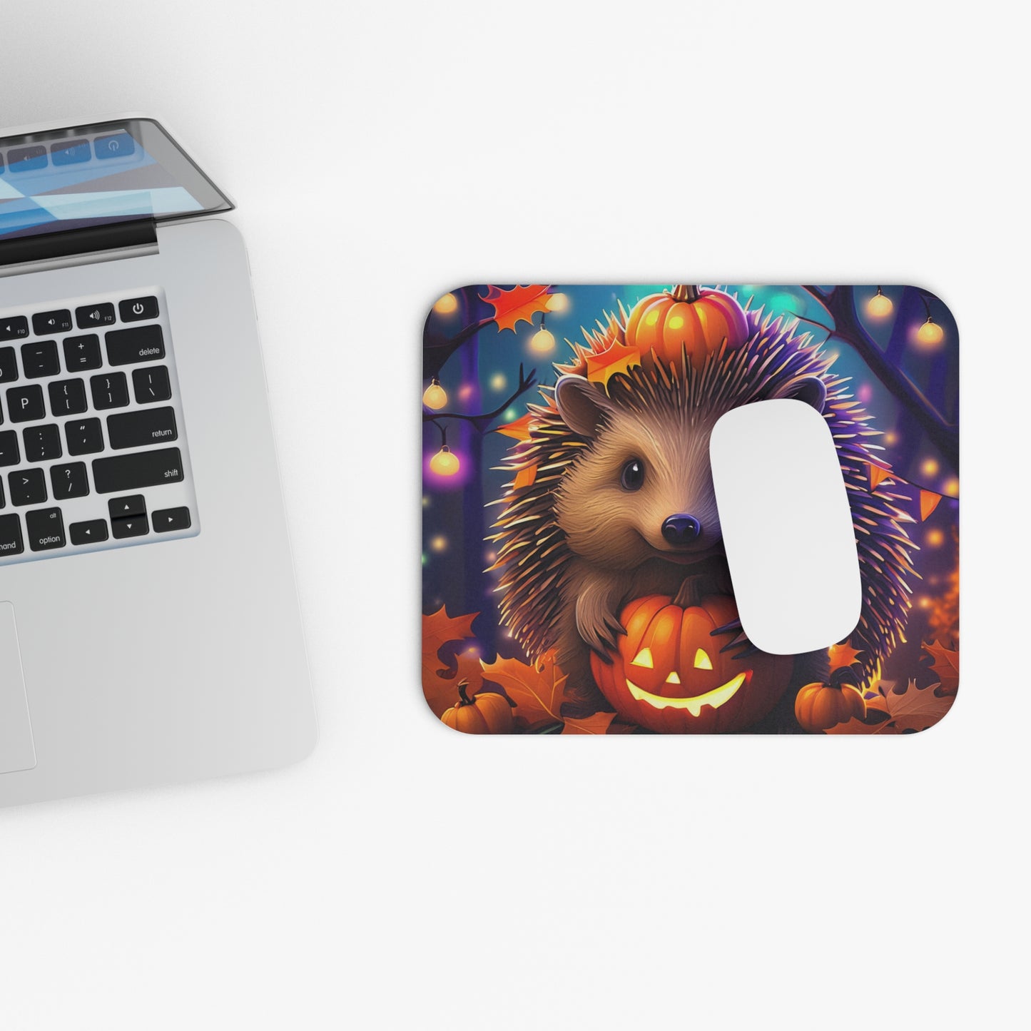 Halloween Hedgehog Mouse Pad