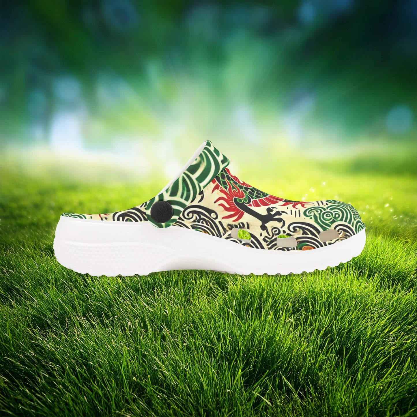 Dragon Dance Kid's Foam Clogs