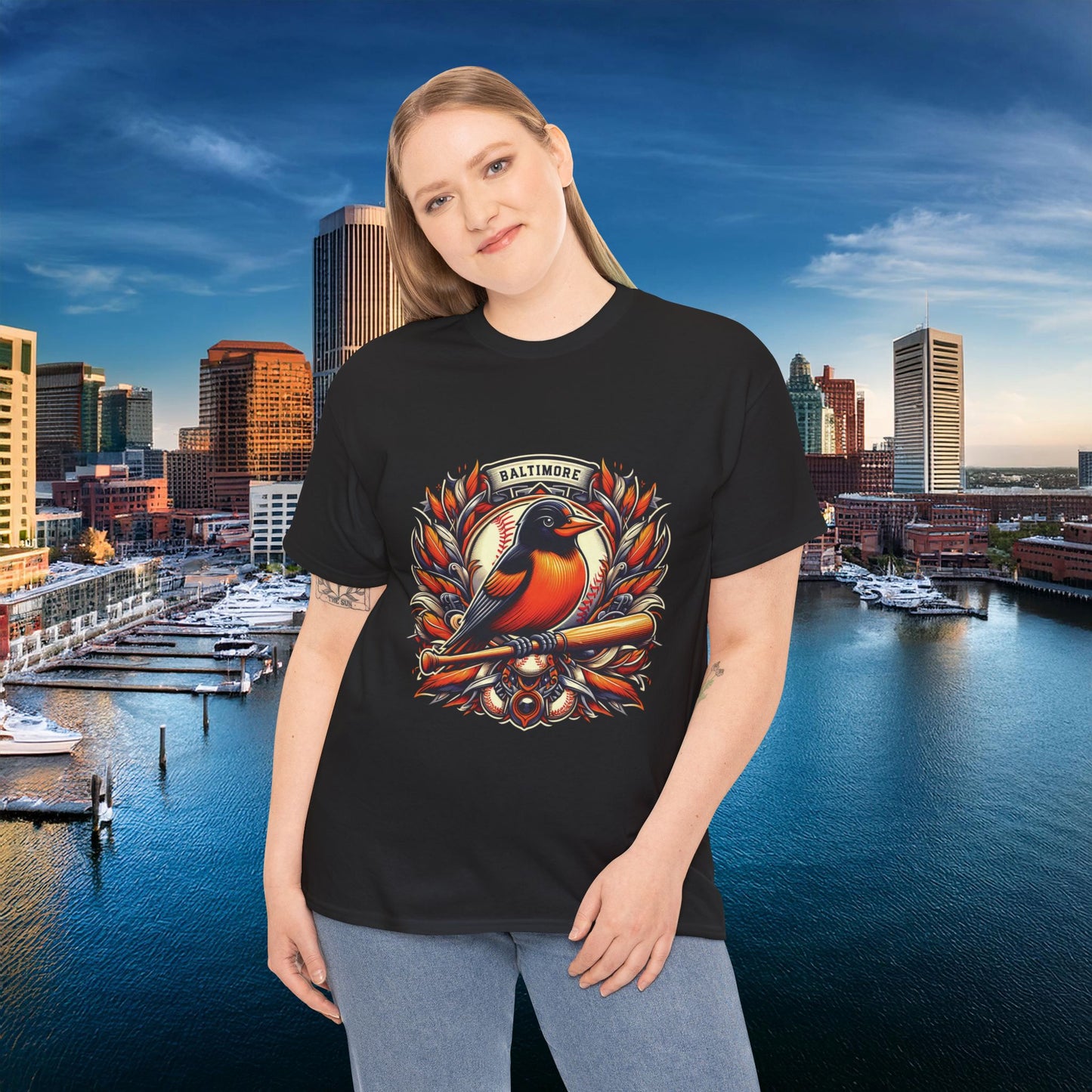 Baltimore Baseball Crest Tee