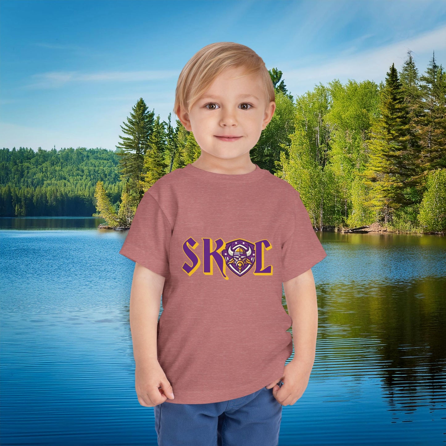 Minnesota Football SKOL Logo Toddler Tee