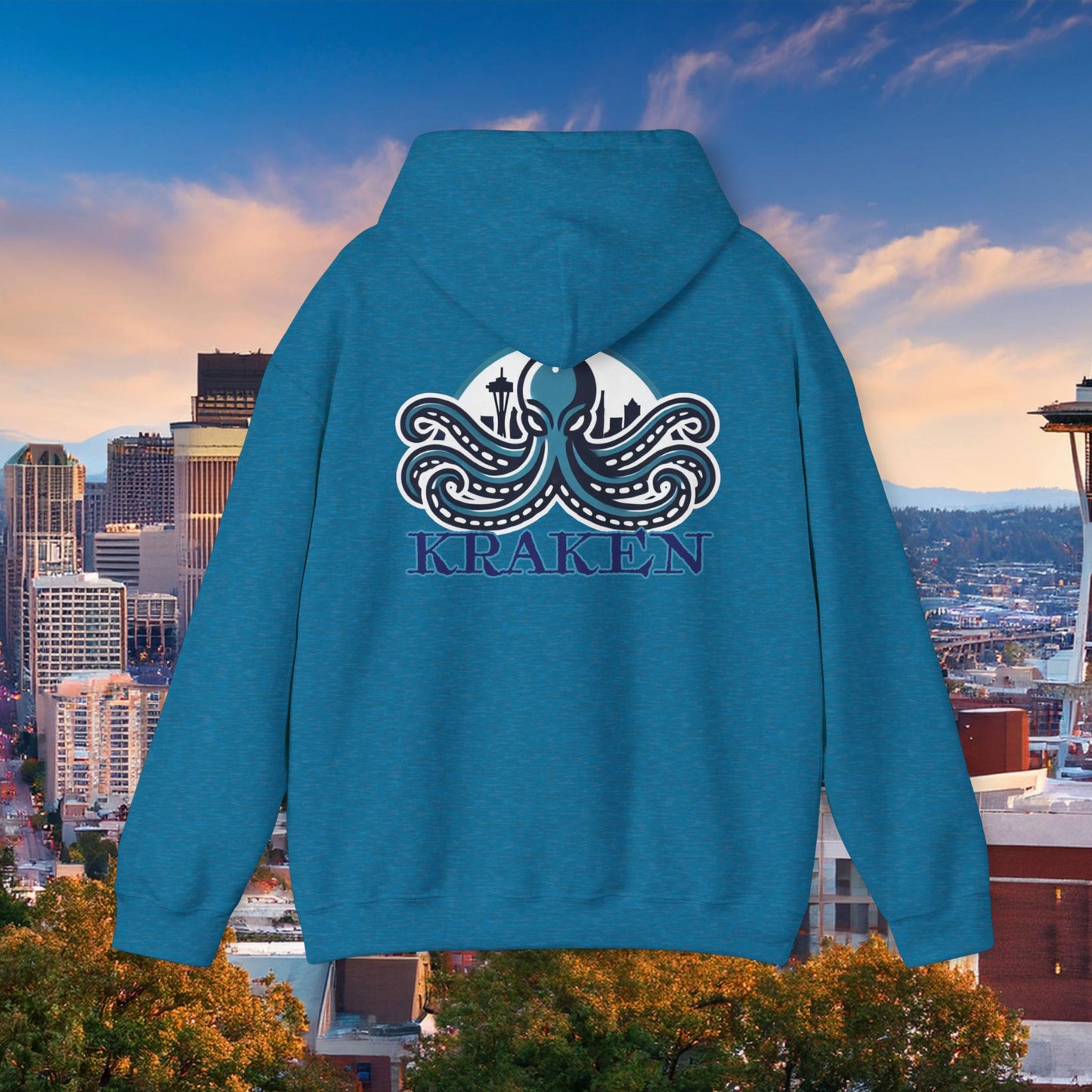 Seattle Hockey Design Hoodie
