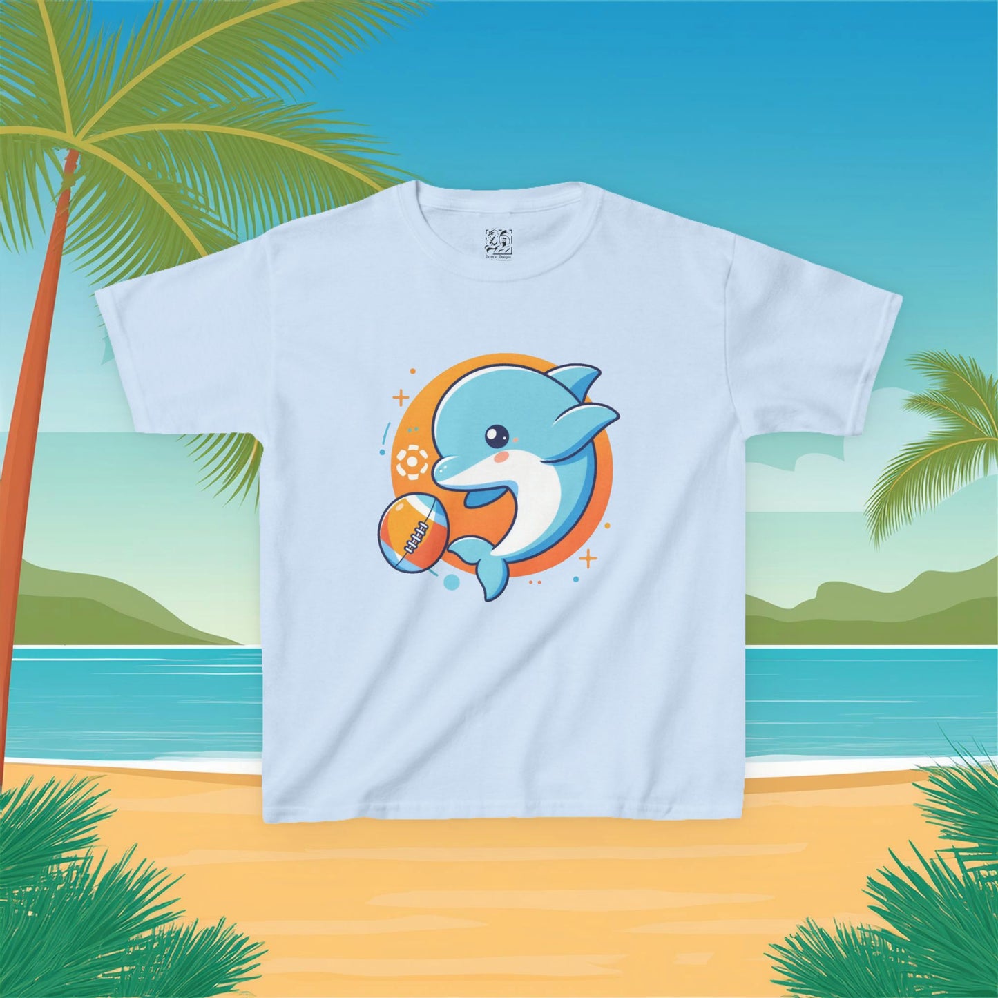 Miami Mini Dolphin Kids Tee