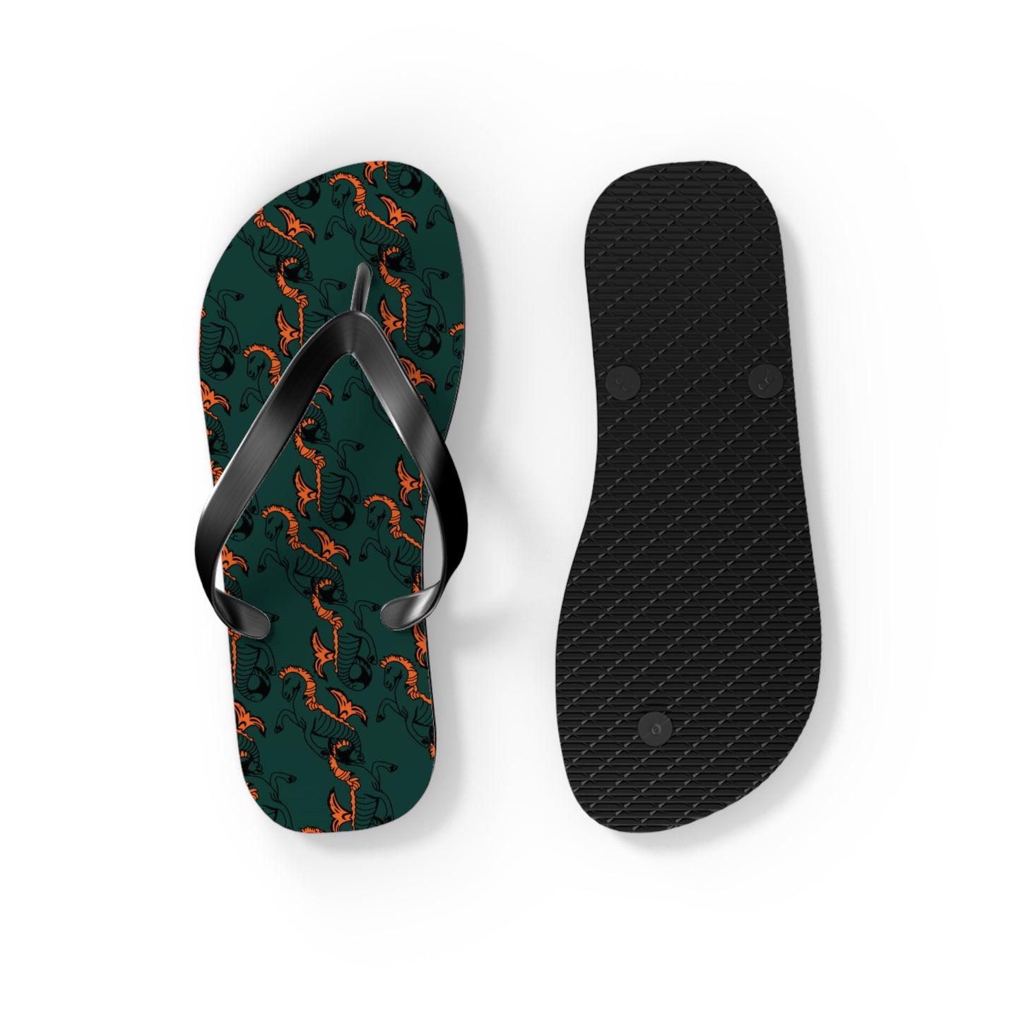 Newcastle Seahorse Flip Flops