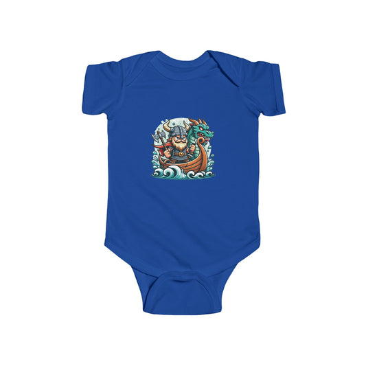 Viking and Dragon Infant Bodysuit