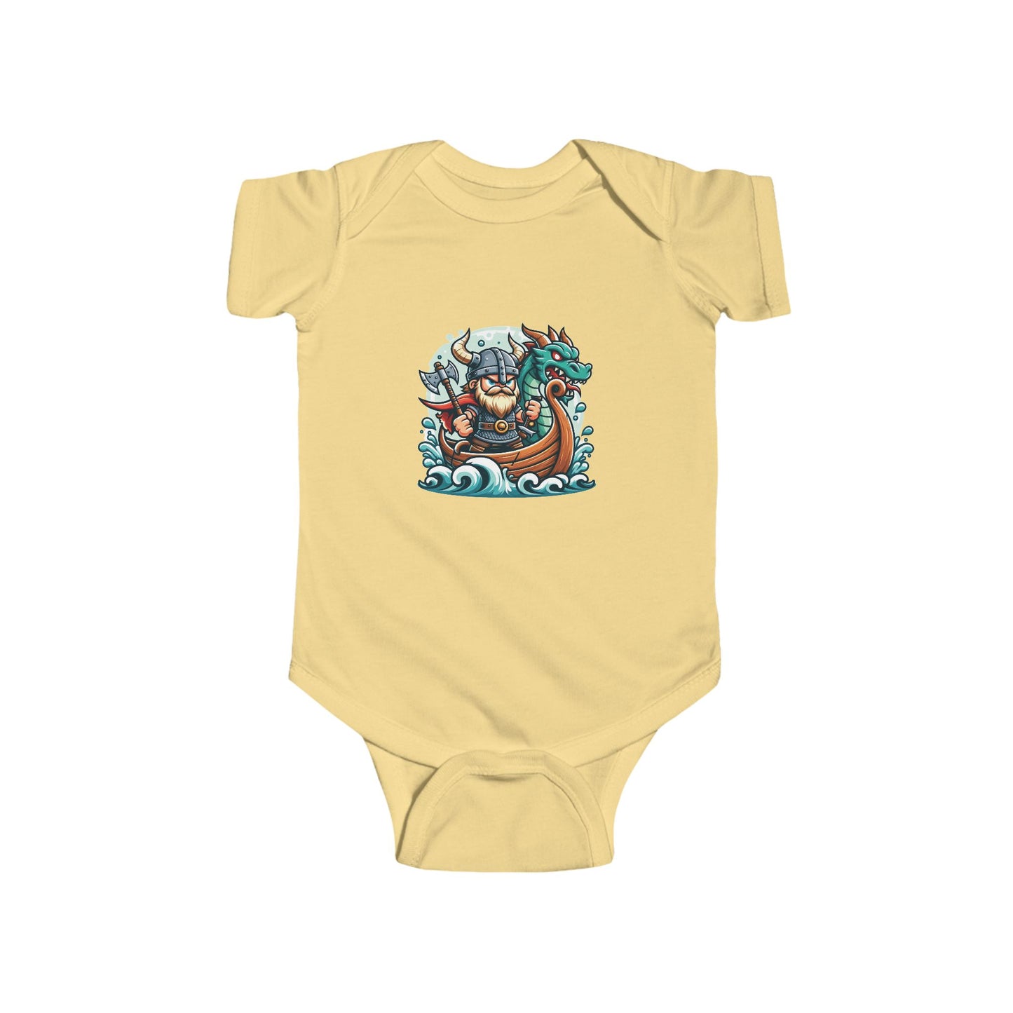 Viking and Dragon Infant Bodysuit