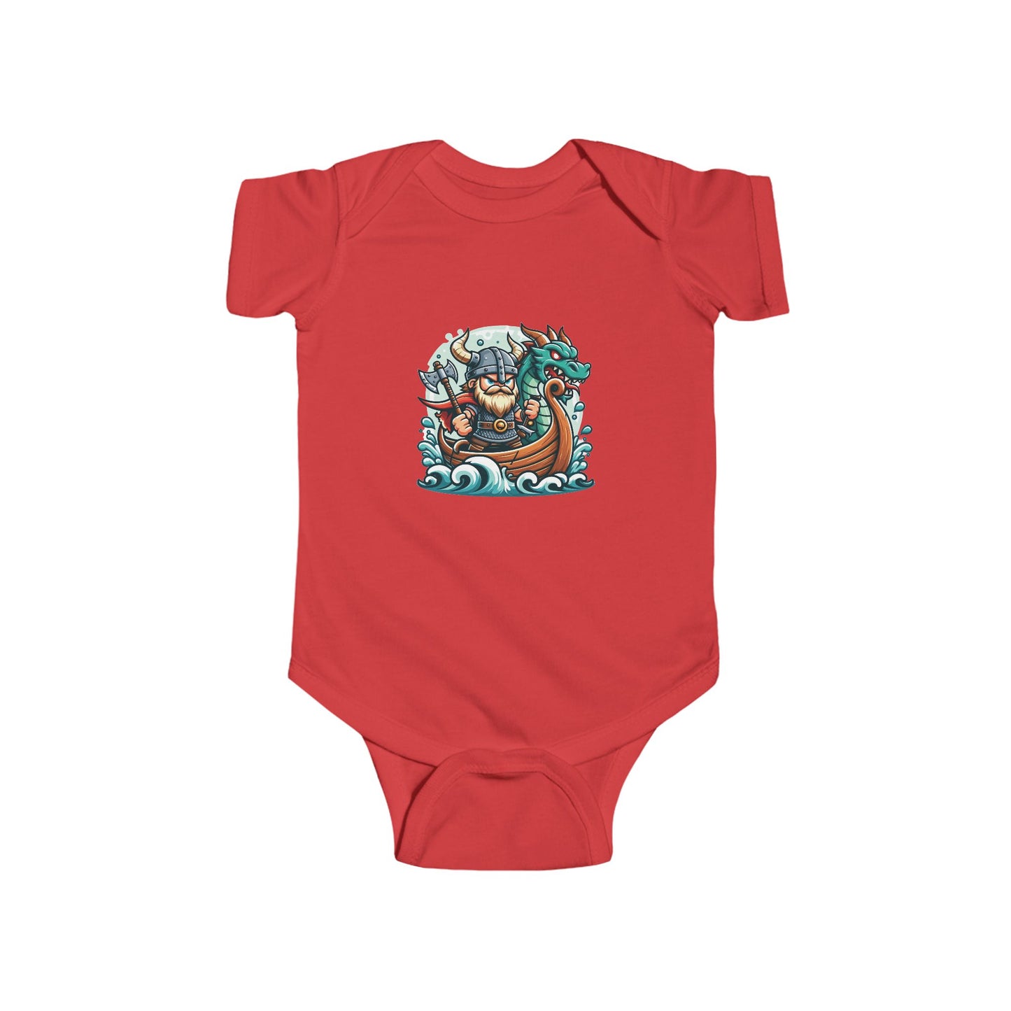 Viking and Dragon Infant Bodysuit