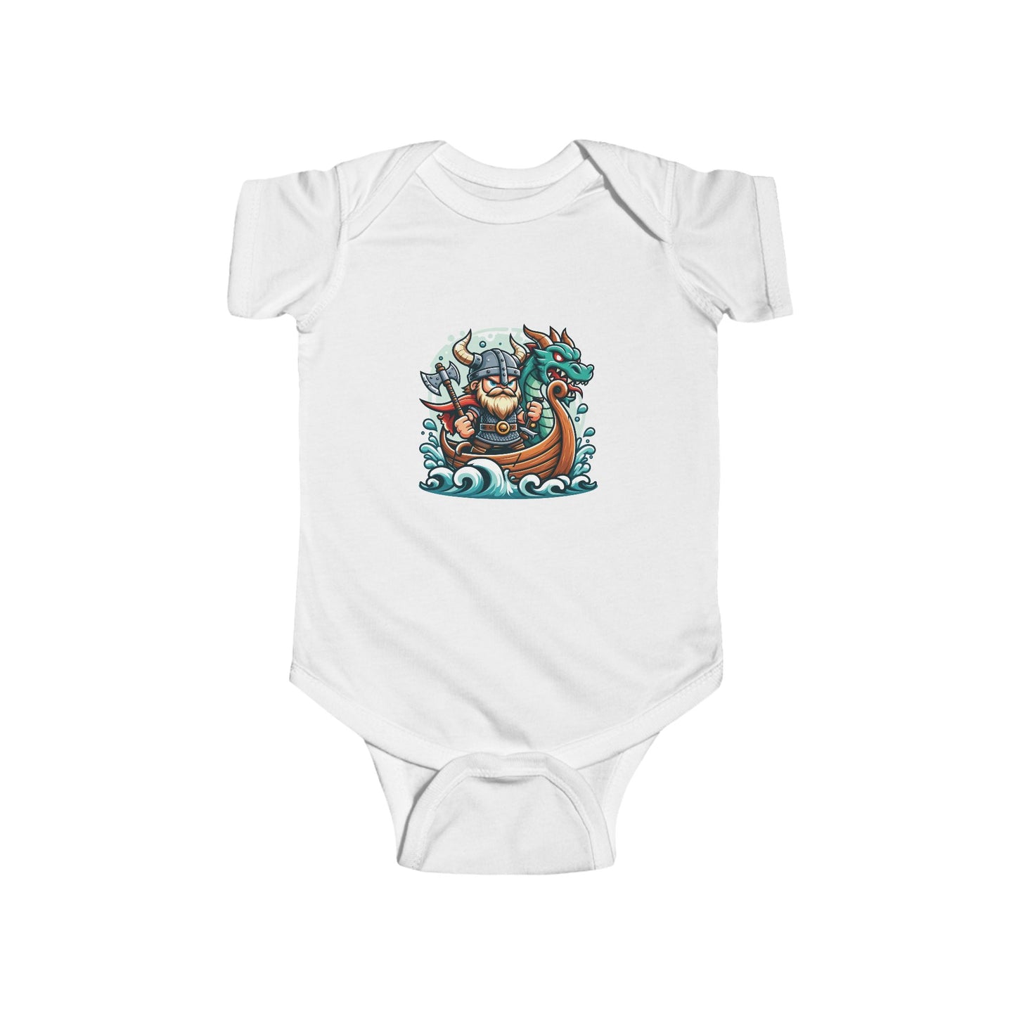 Viking and Dragon Infant Bodysuit