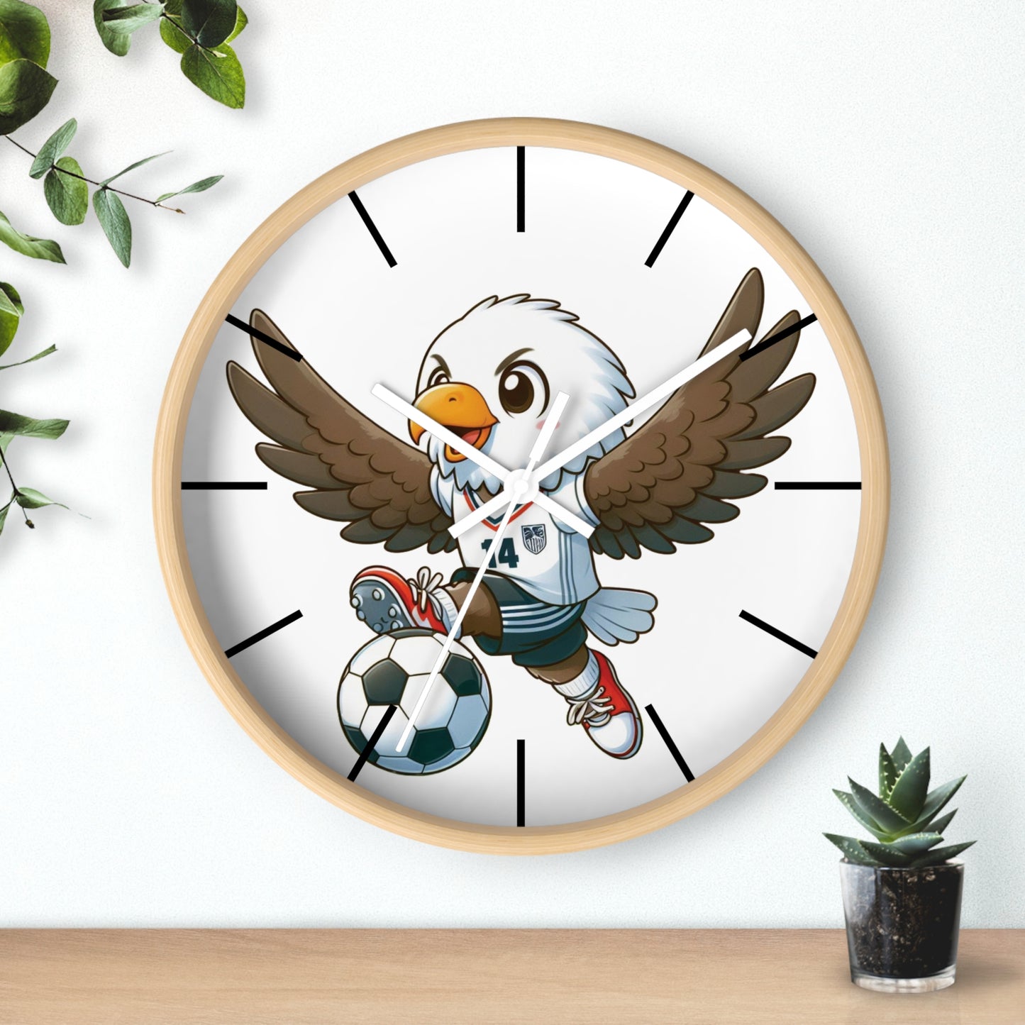 USA Soccer Wall Clock