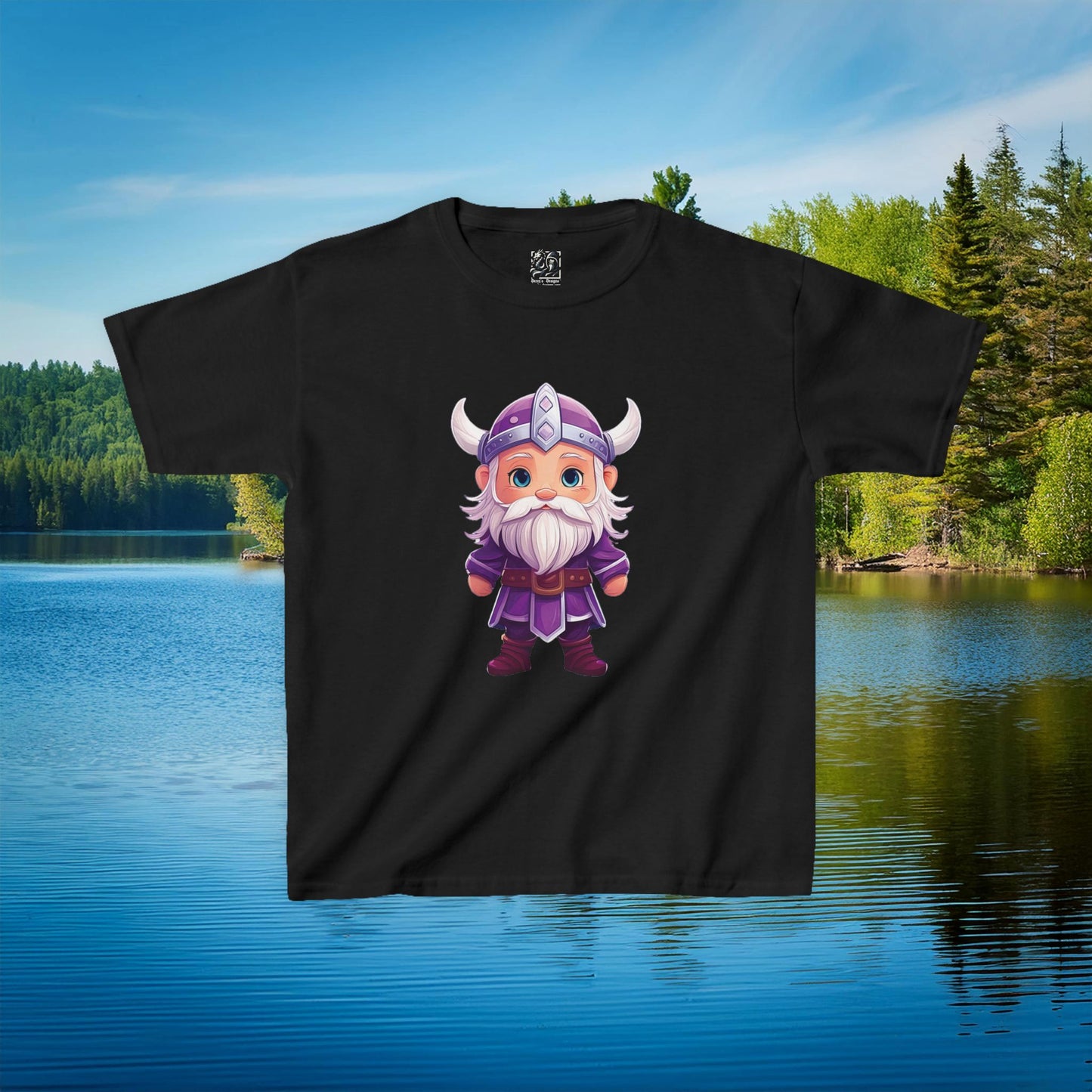 Purple Viking Kids Tee