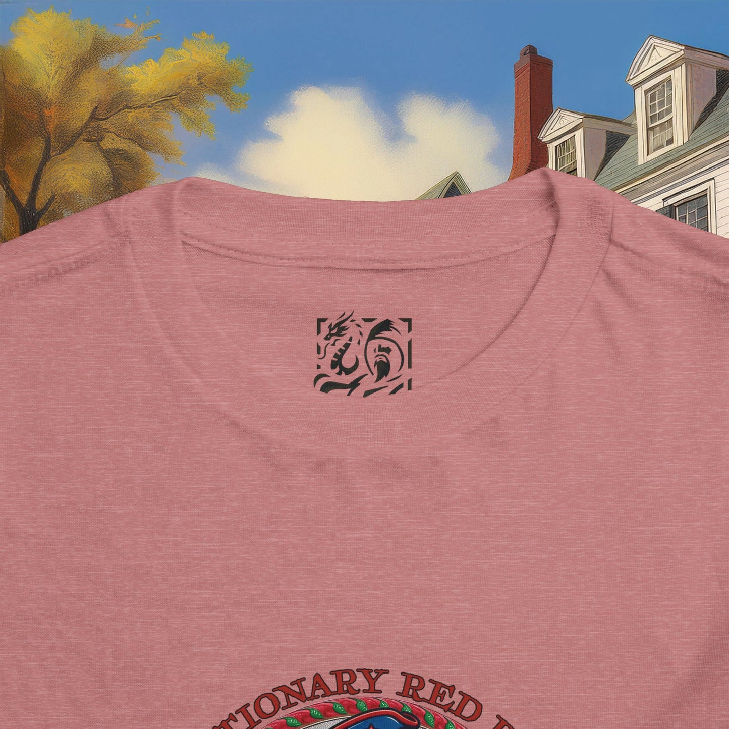 Little Revolutionary Red Dragons Toddler Tee