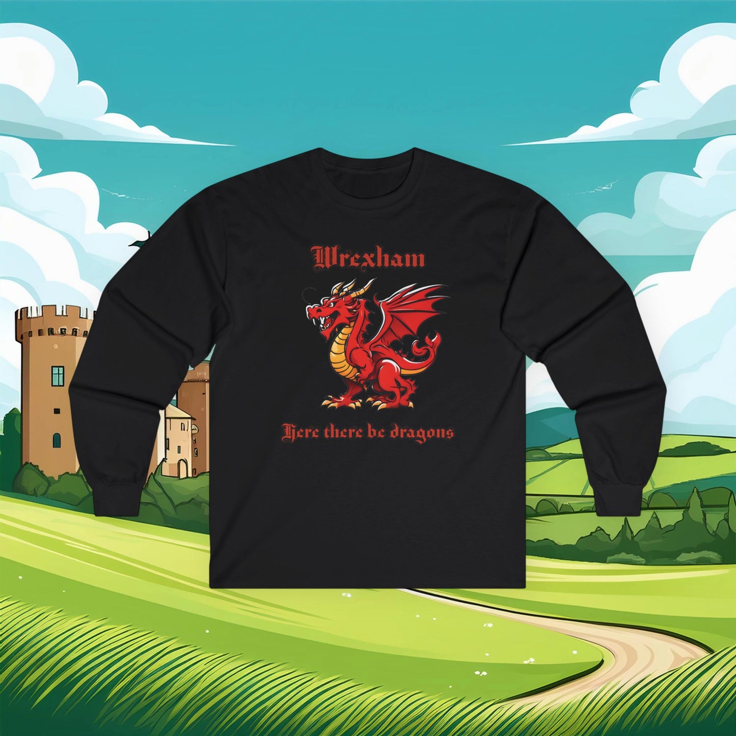 Wrexham Dragons Long Sleeve Tee
