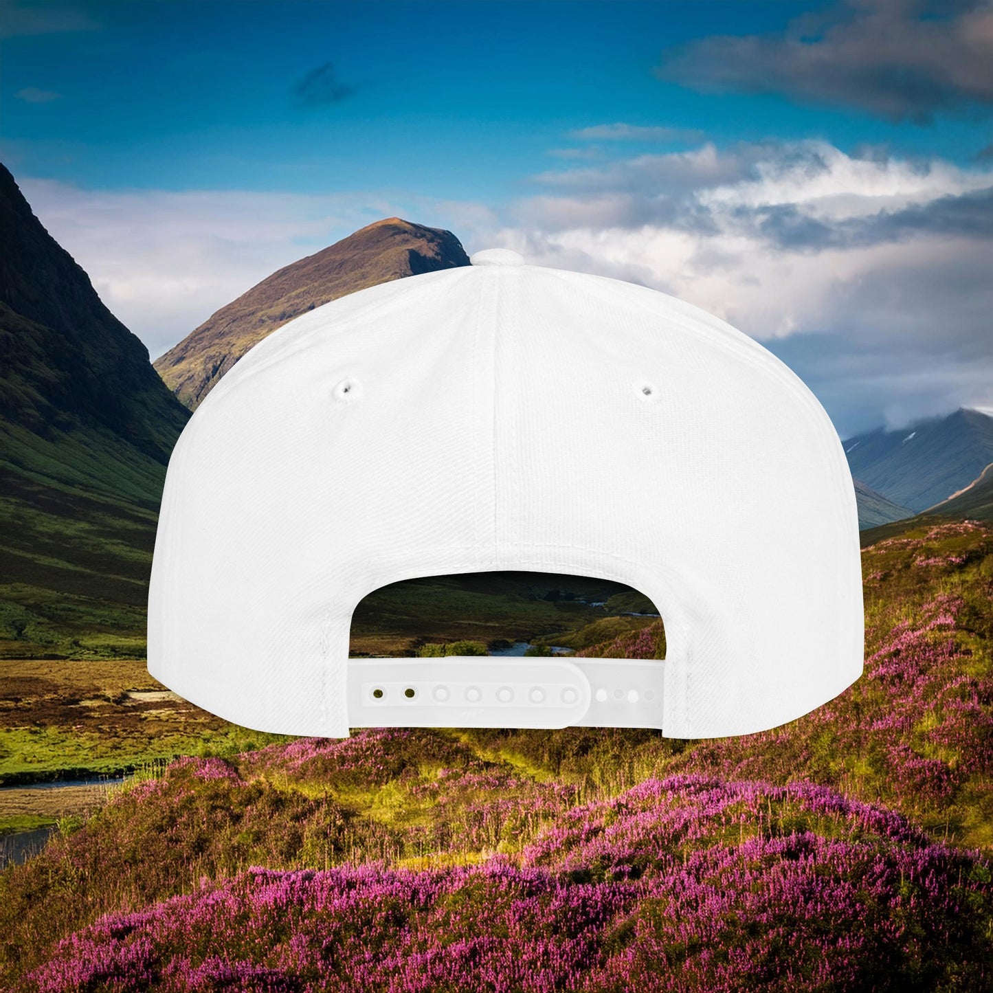 Scotland Thistle Flat Bill Snapback
