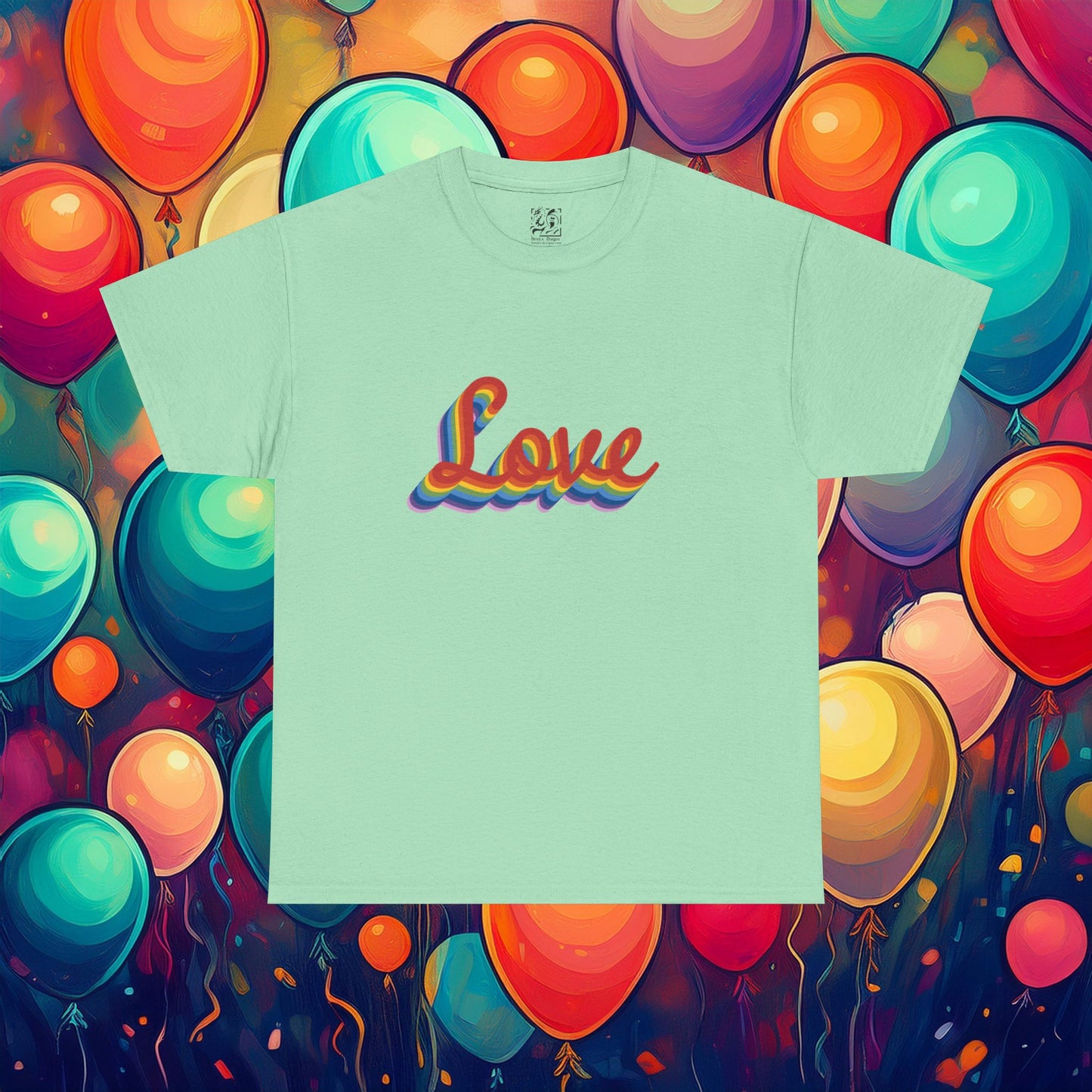 Rainbow Love Unisex Tee