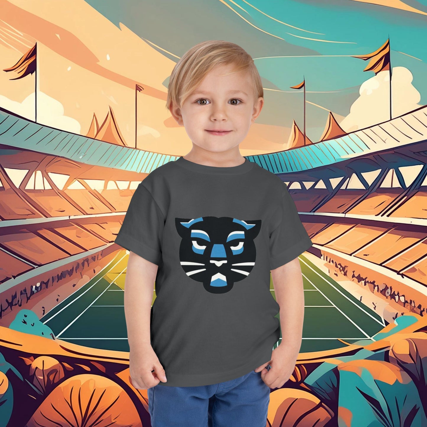 Panther Logo Toddler Tee