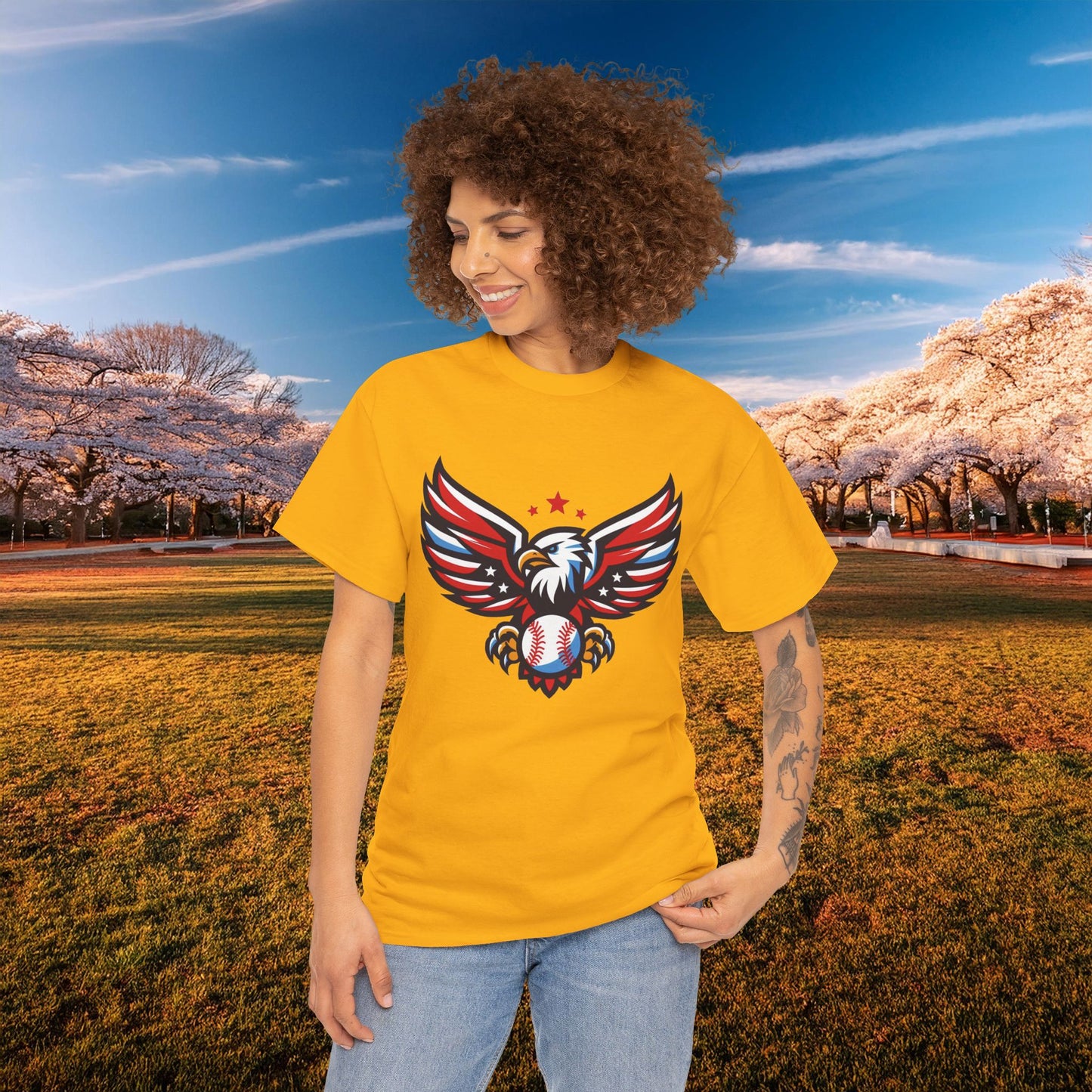 Washington Baseball Eagle Tee
