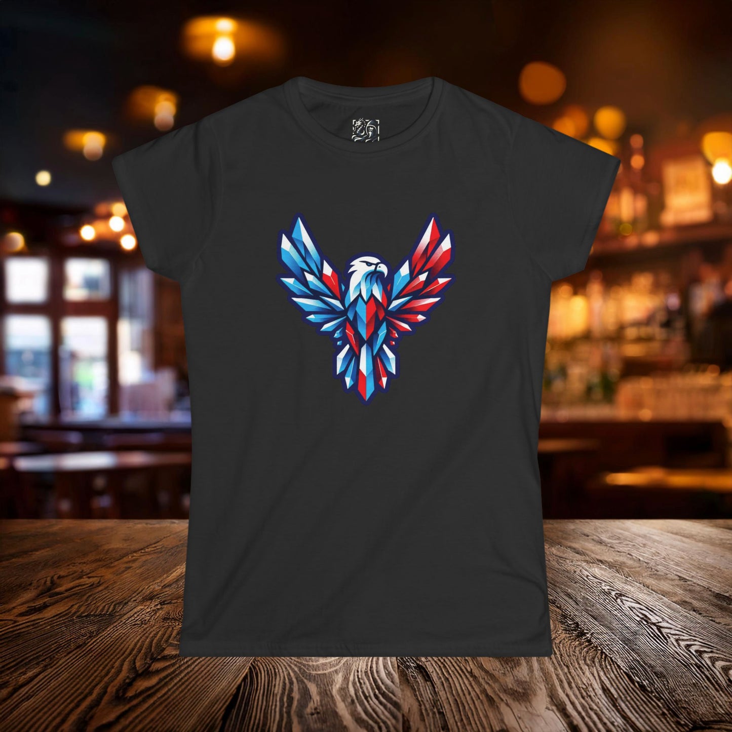 Crystal Eagle Women's Softstyle Tee