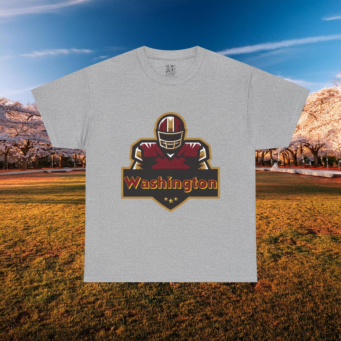 Washington Football Player Logo Tee