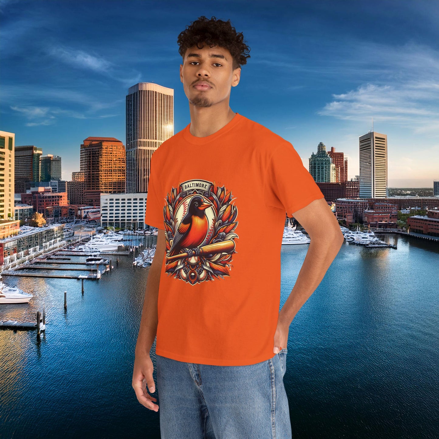 Baltimore Baseball Crest Tee