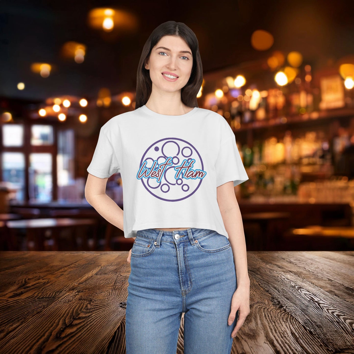 West Ham Women's Crop Tee