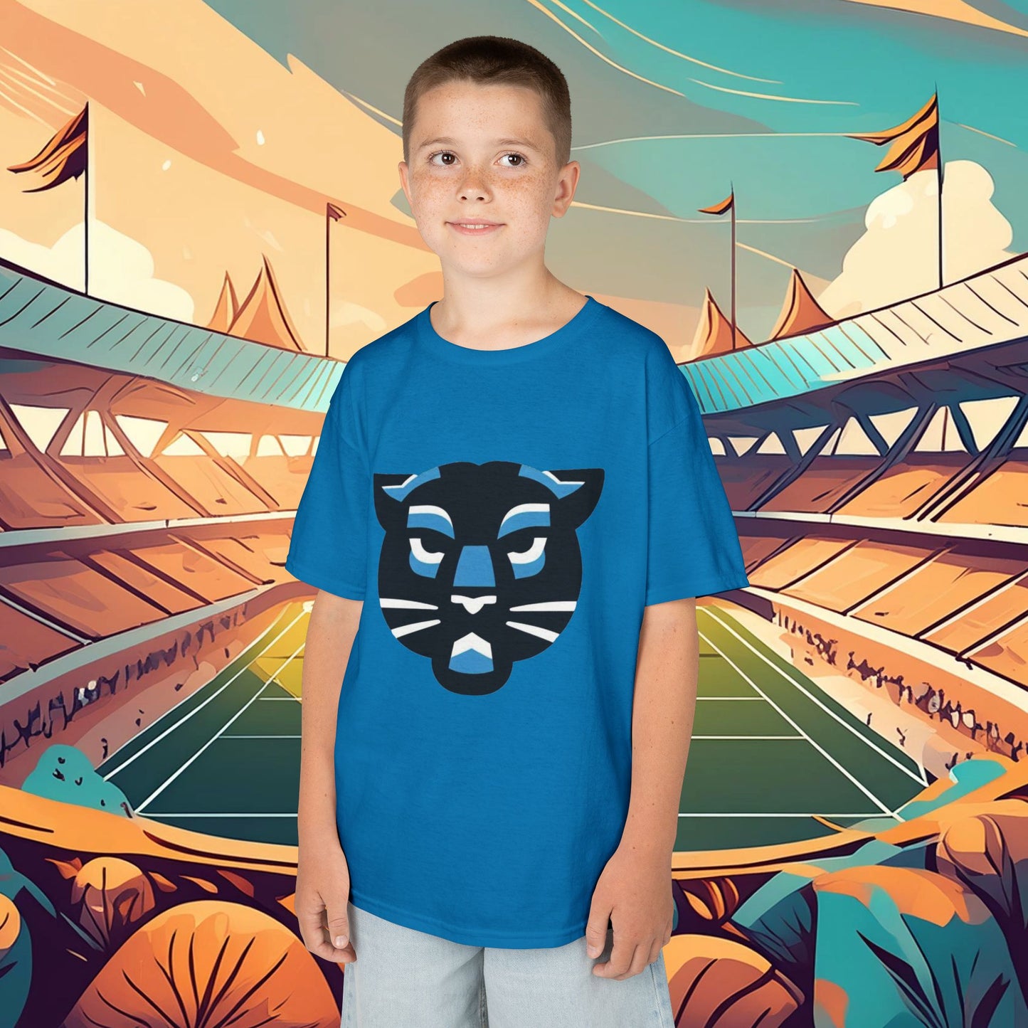 Panther Logo Kids Tee