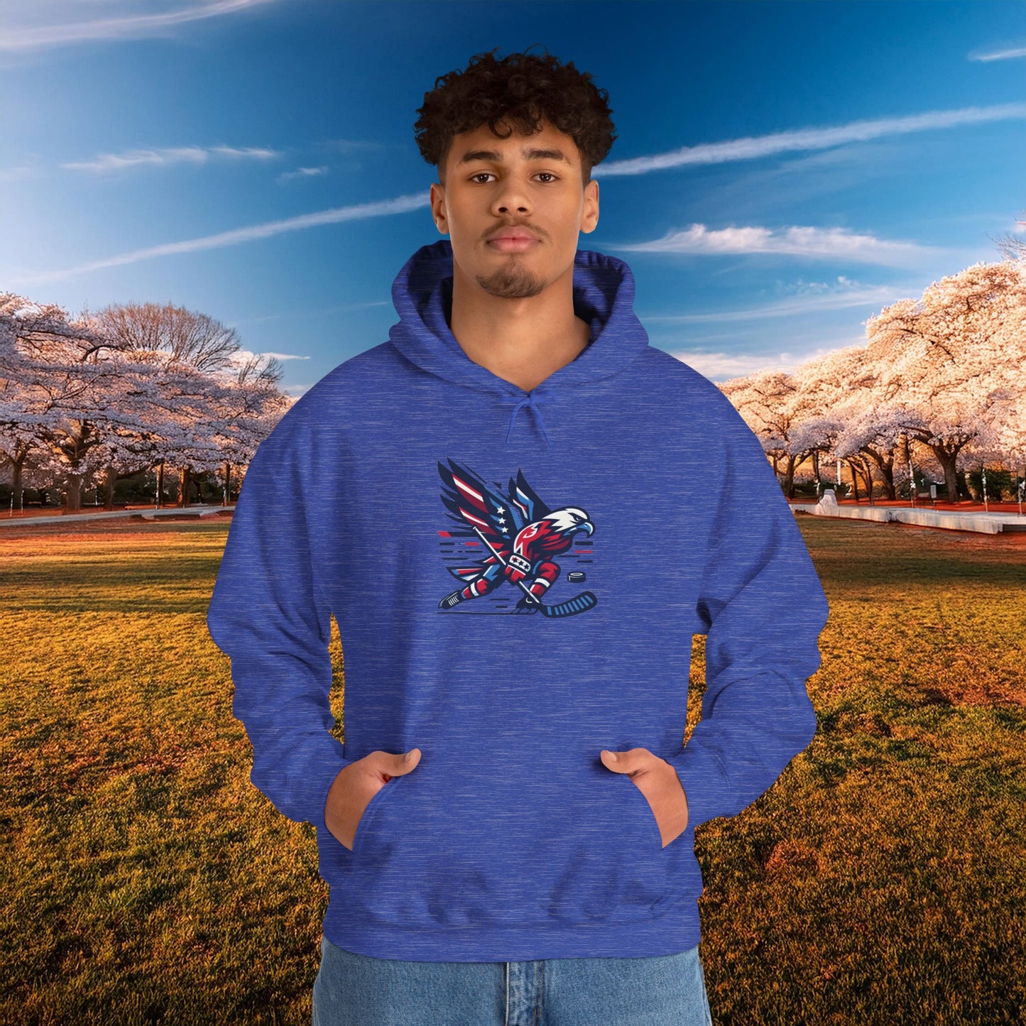 Washington Hockey Eagle Hoodie