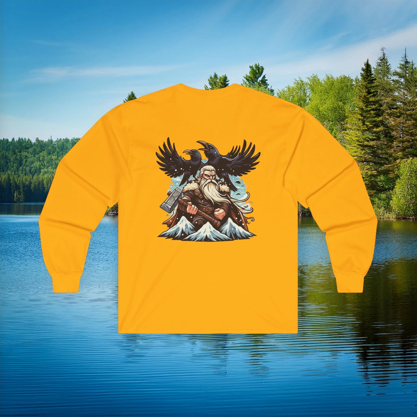 Viking From the North Long Sleeve Tee