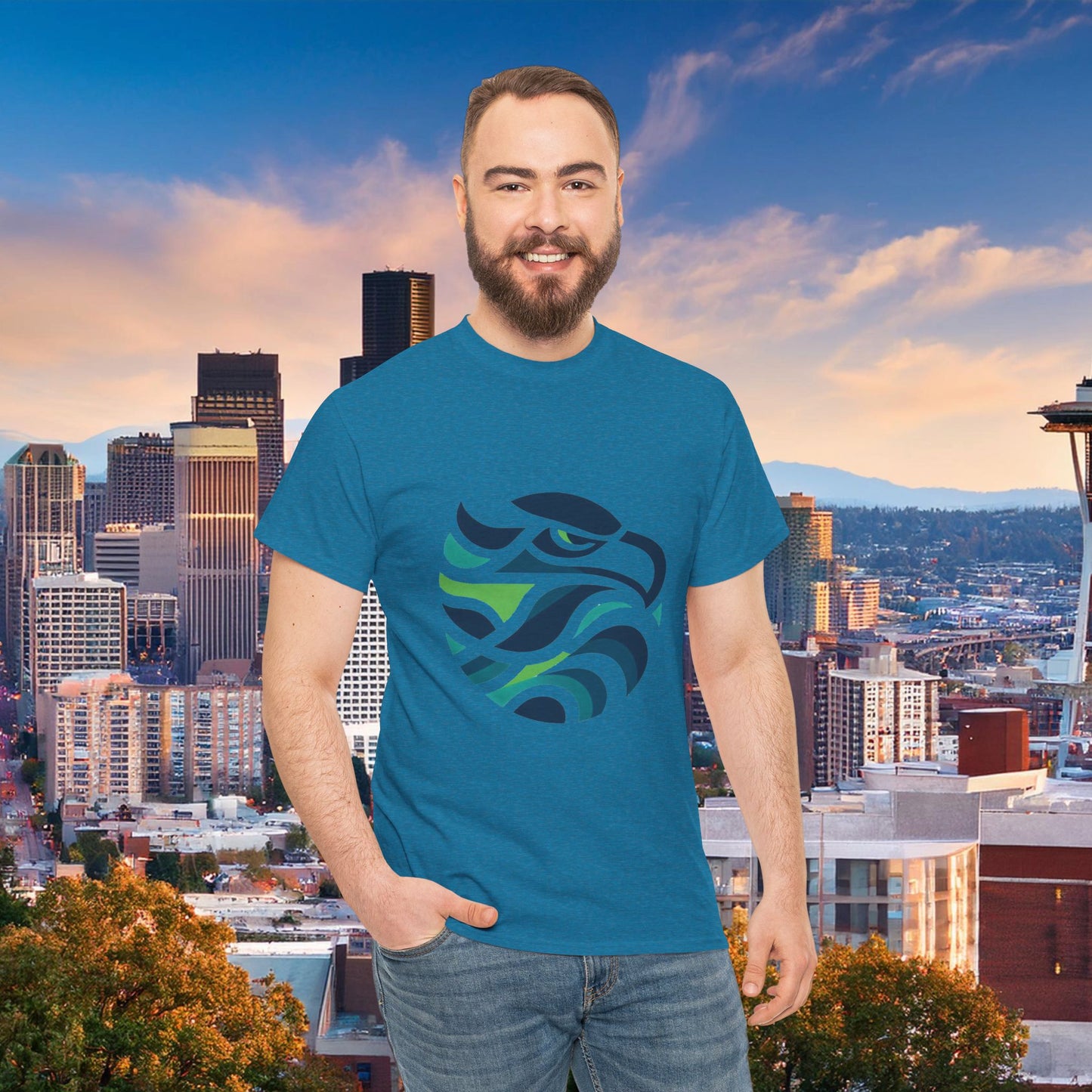 Seattle Football Logo Tee