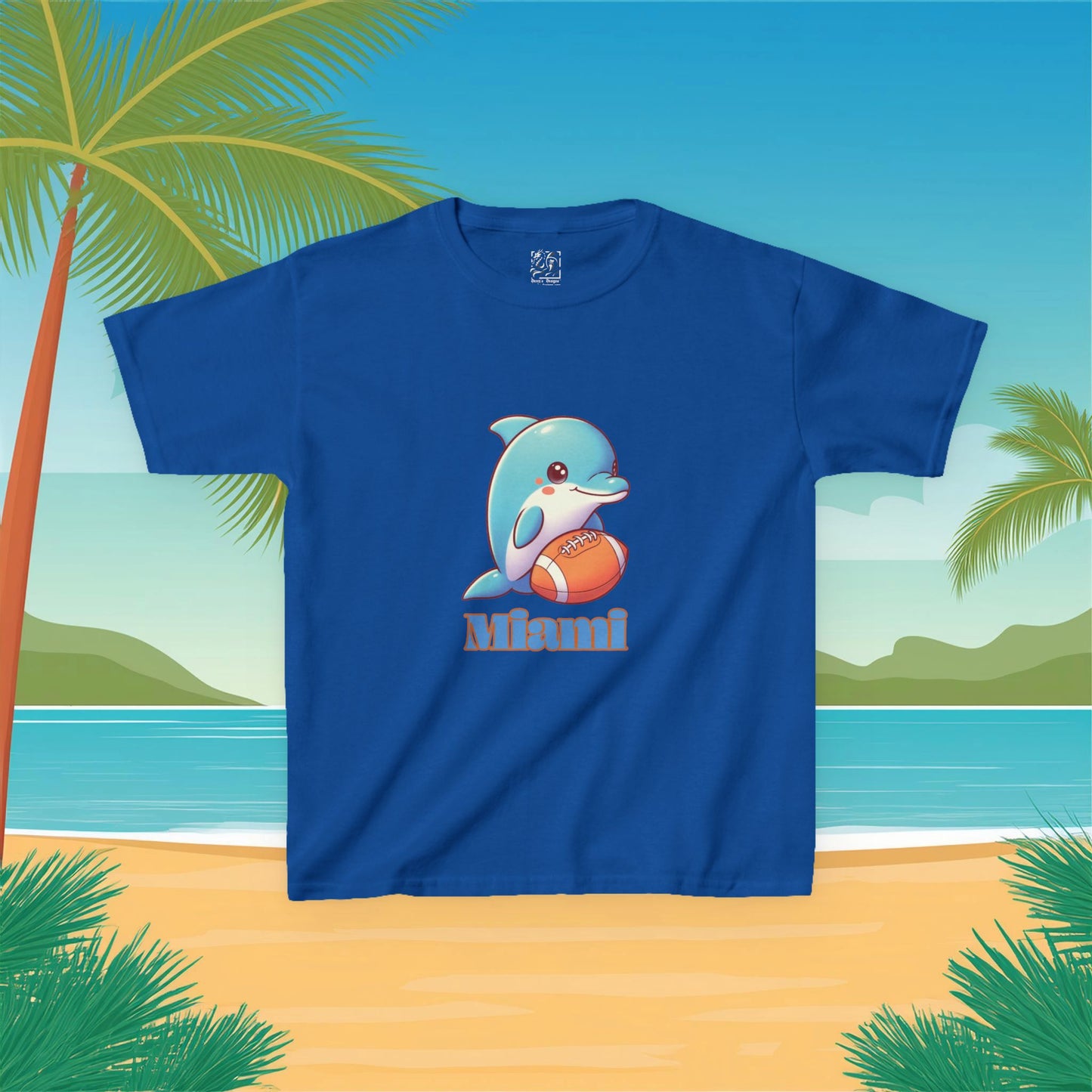 Miami Baby Dolphin Kids Tee