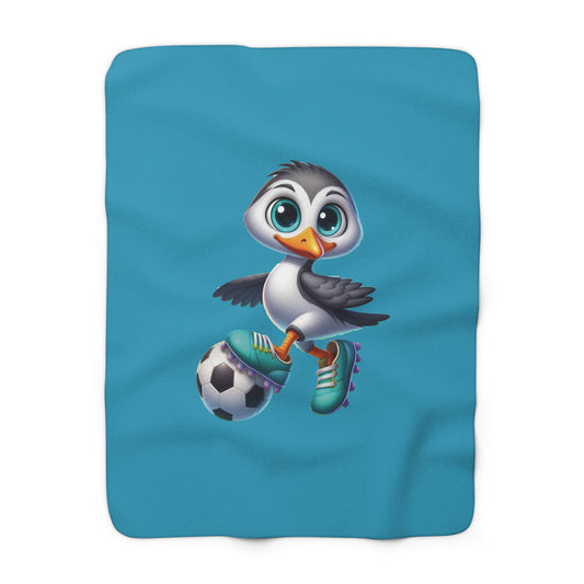 Minnesota United Little Loon Sherpa Fleece Blanket
