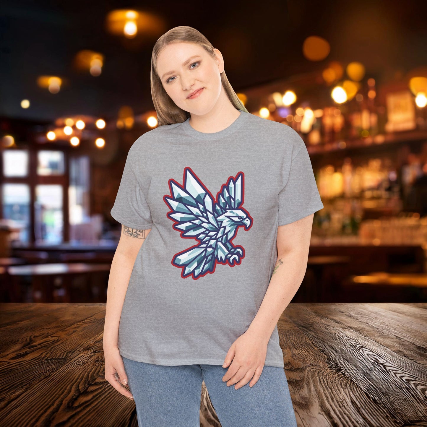 Crystalline Eagle Tee