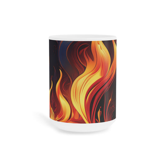 Flames Ceramic Mugs (11oz\15oz)