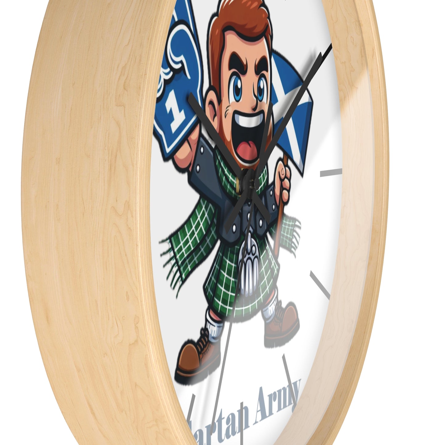 Tartan Army Wall Clock