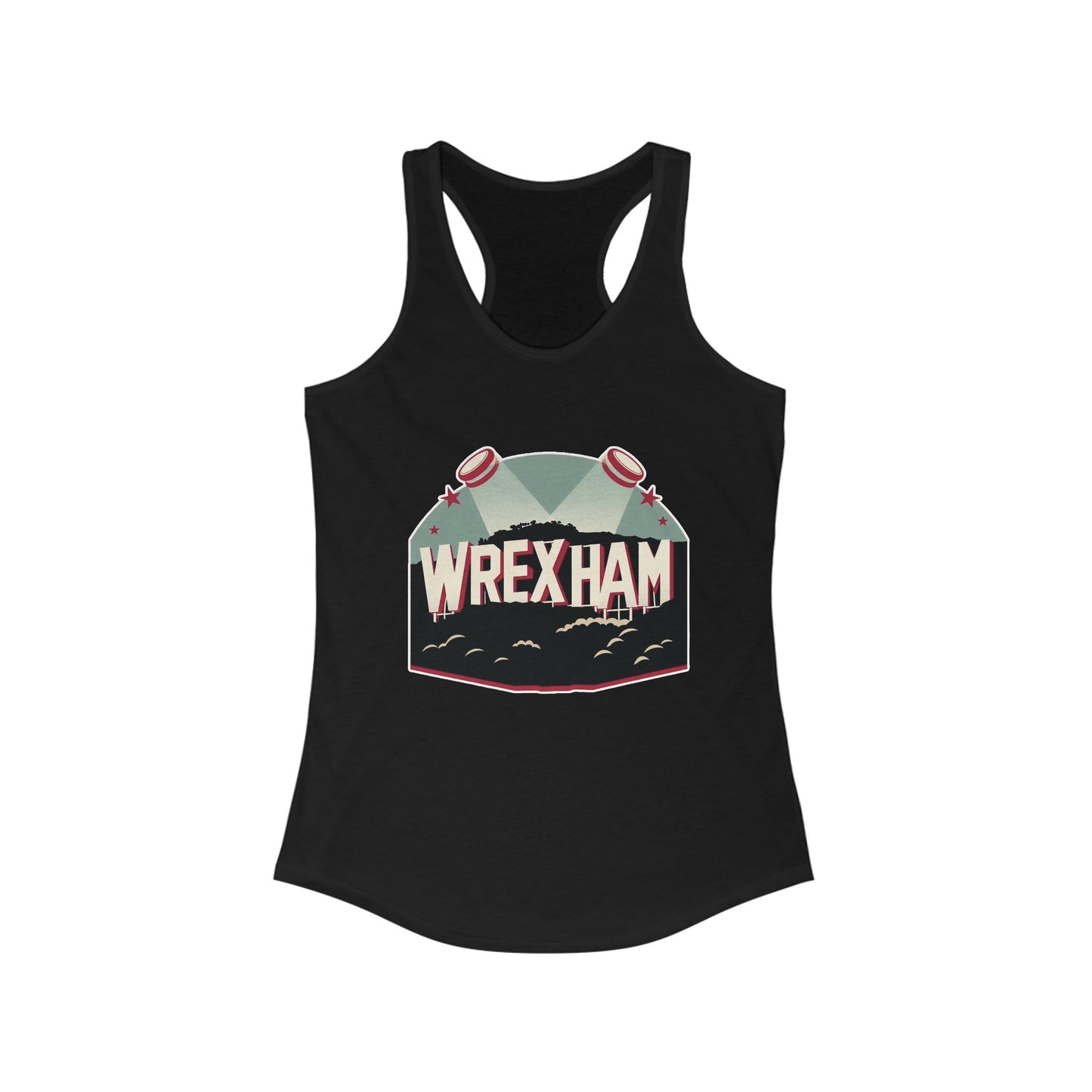 Wrexham Hollywood Sign Women's Racerback Tank