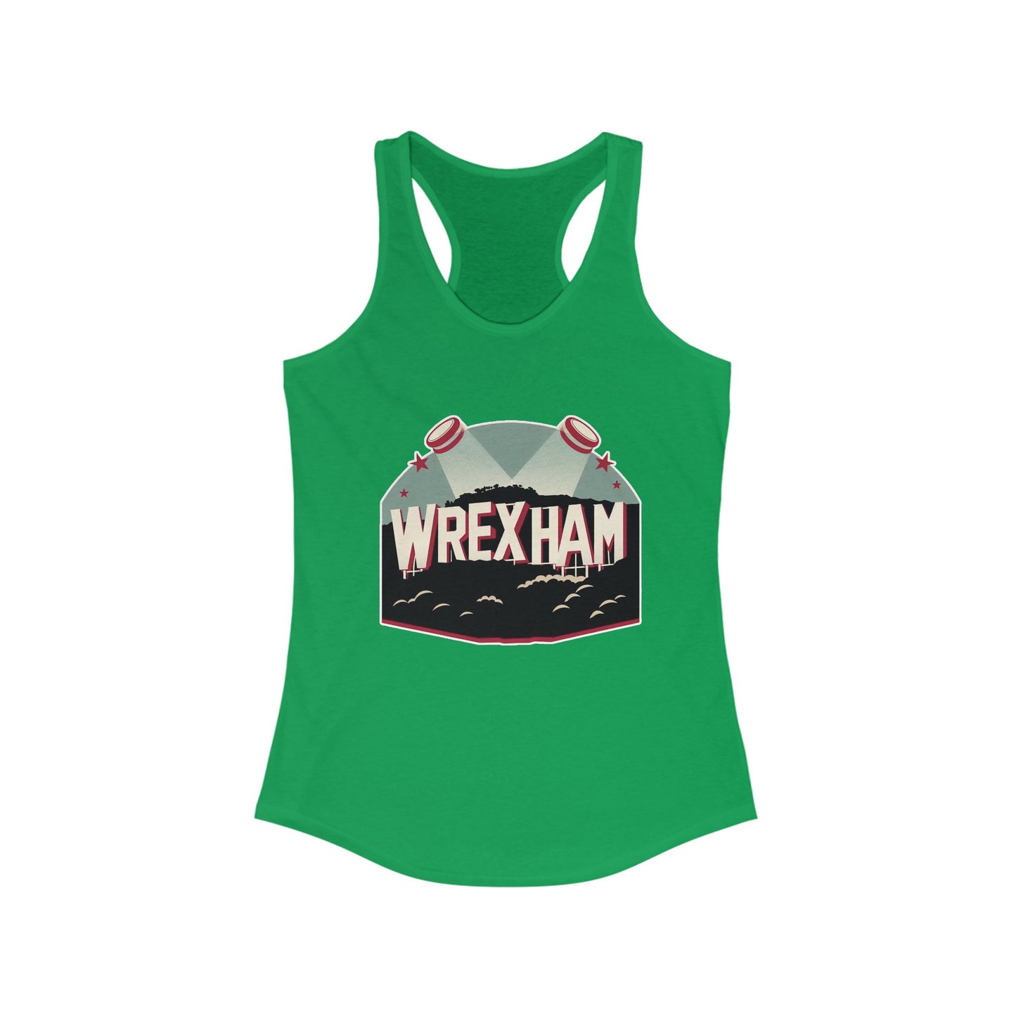 Wrexham Hollywood Sign Women's Racerback Tank